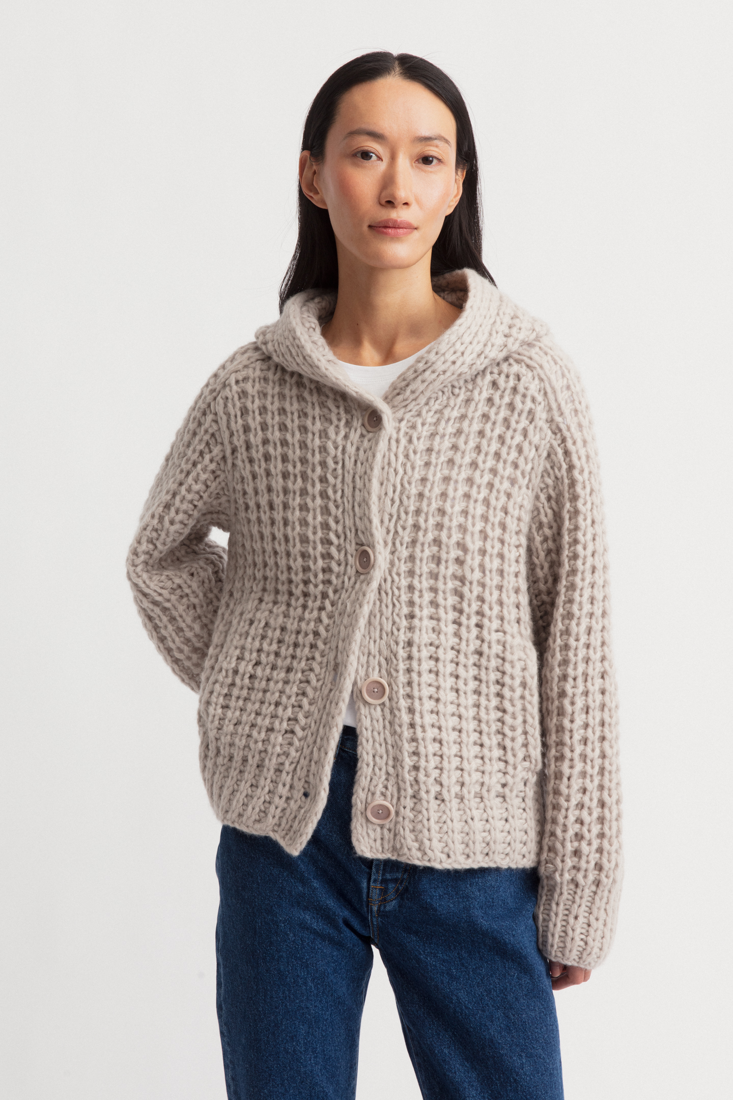 Handstrick Jacke