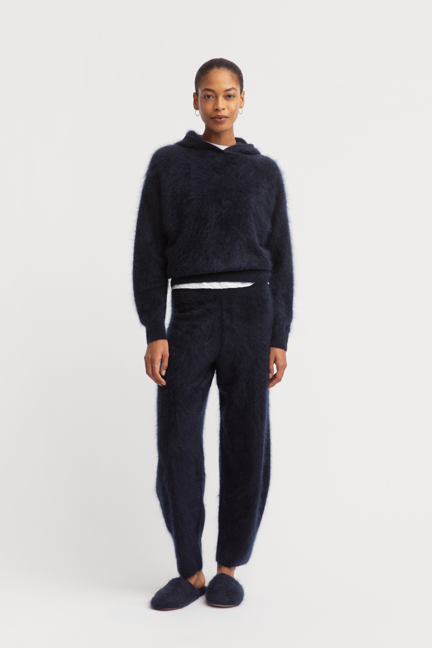 Brushed Cashmere Trousers