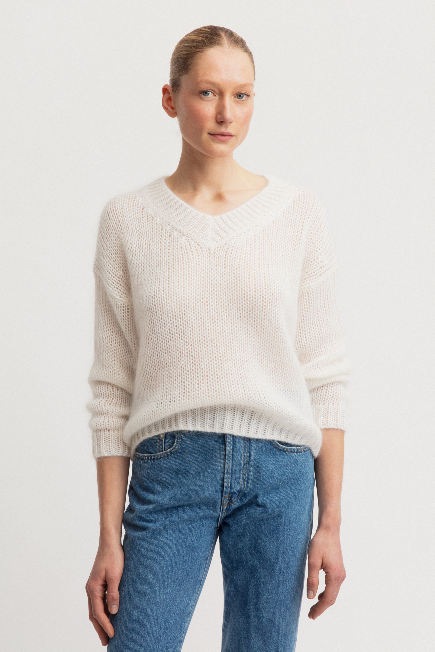Mohair-Seide Pullover