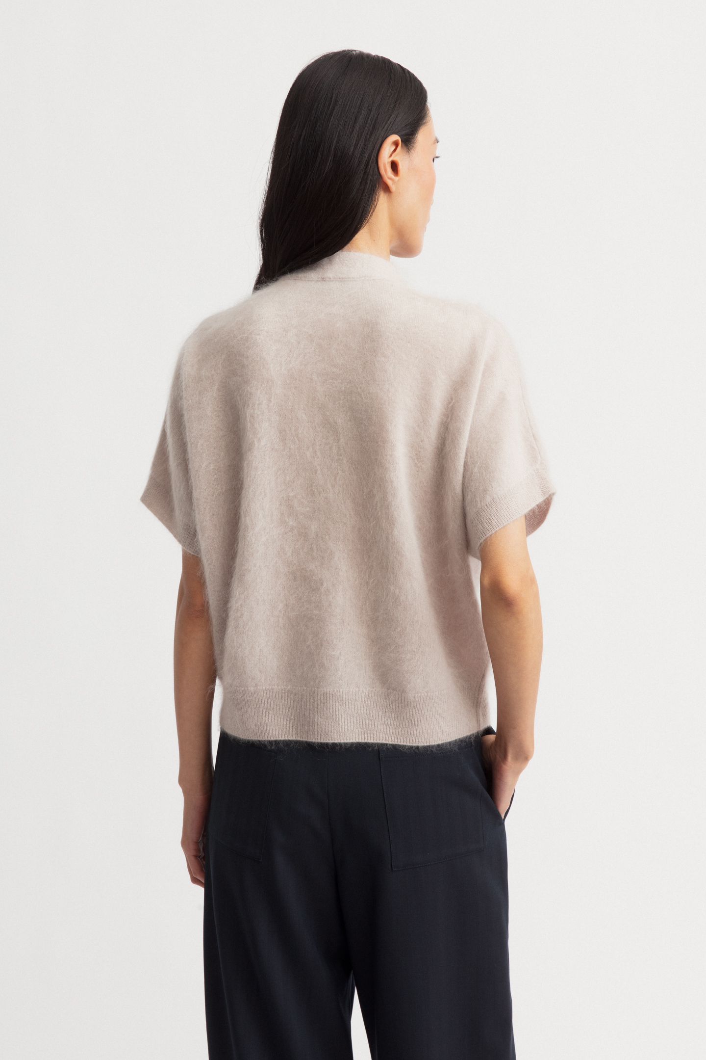 Brushed Cashmere Top