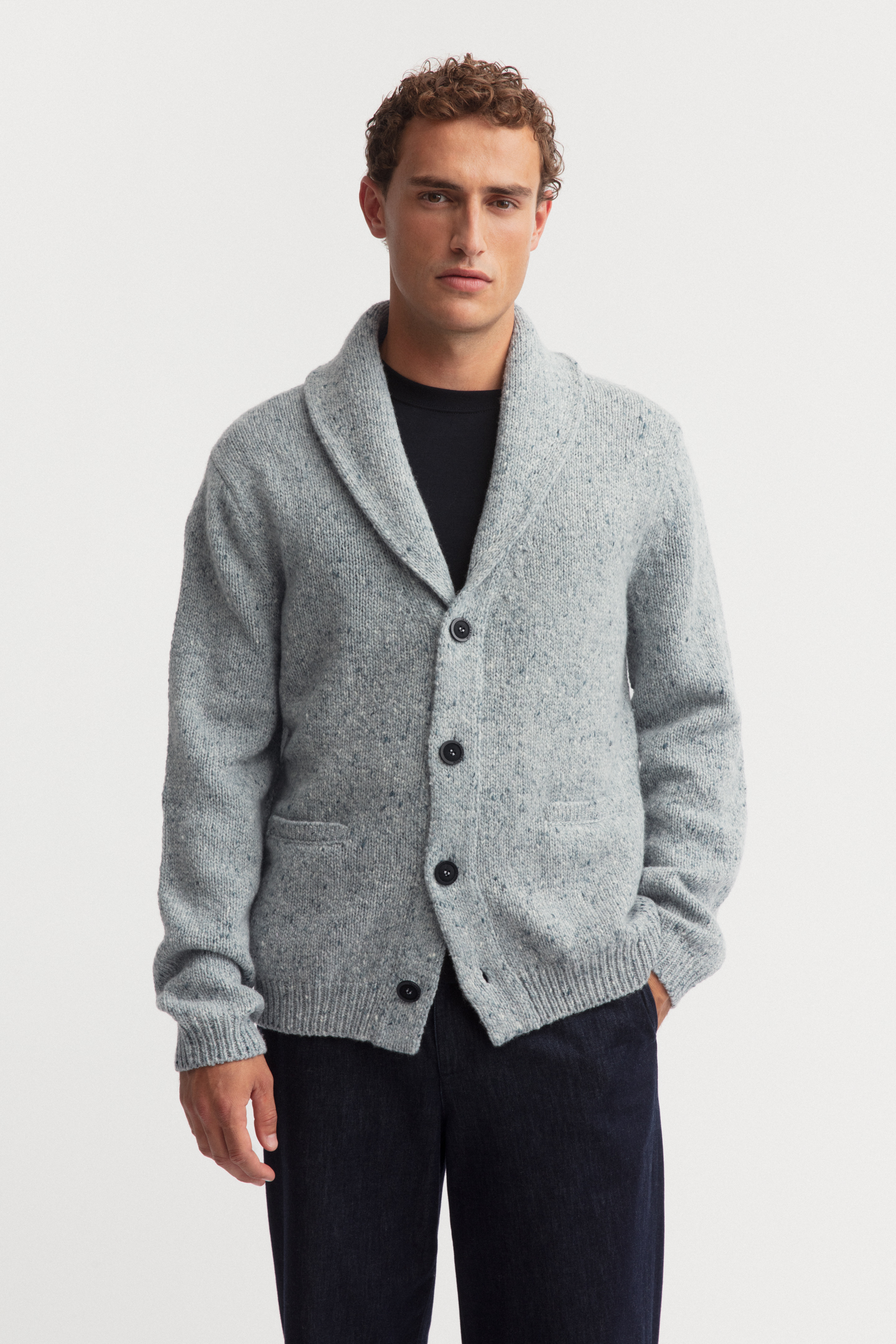 Wool-Cashmere Cardigan