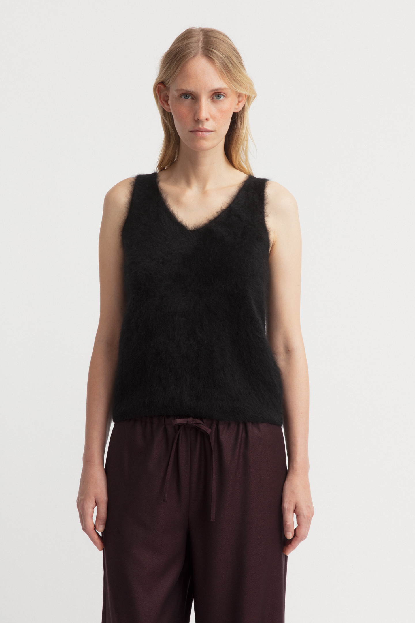 Brushed Cashmere Top
