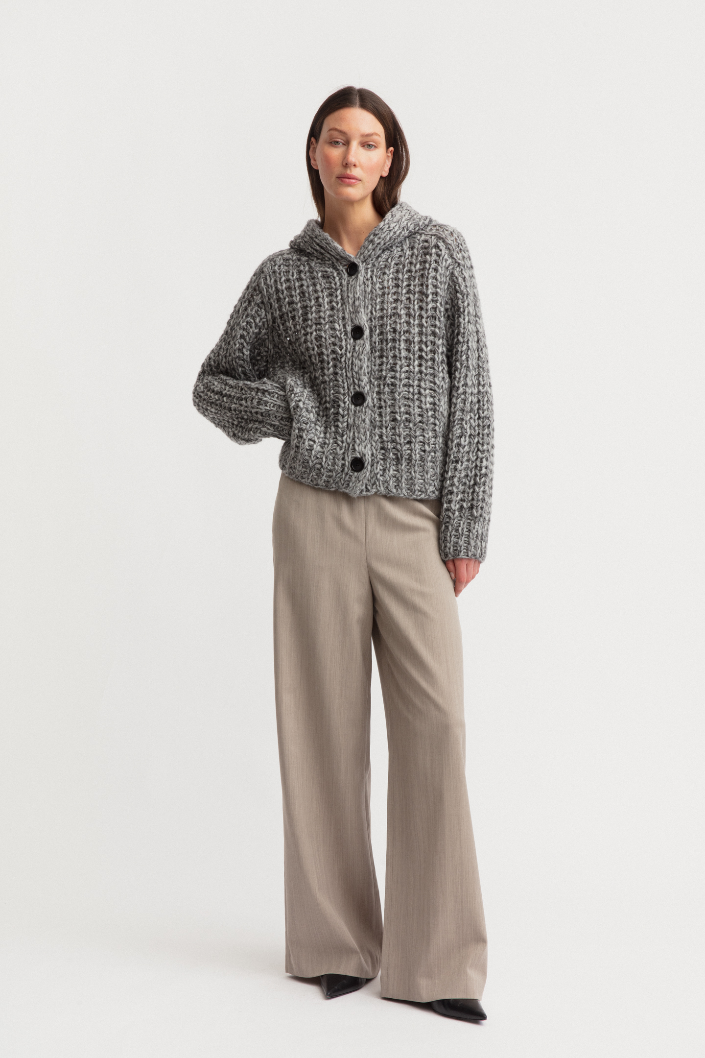 Handstrick Jacke