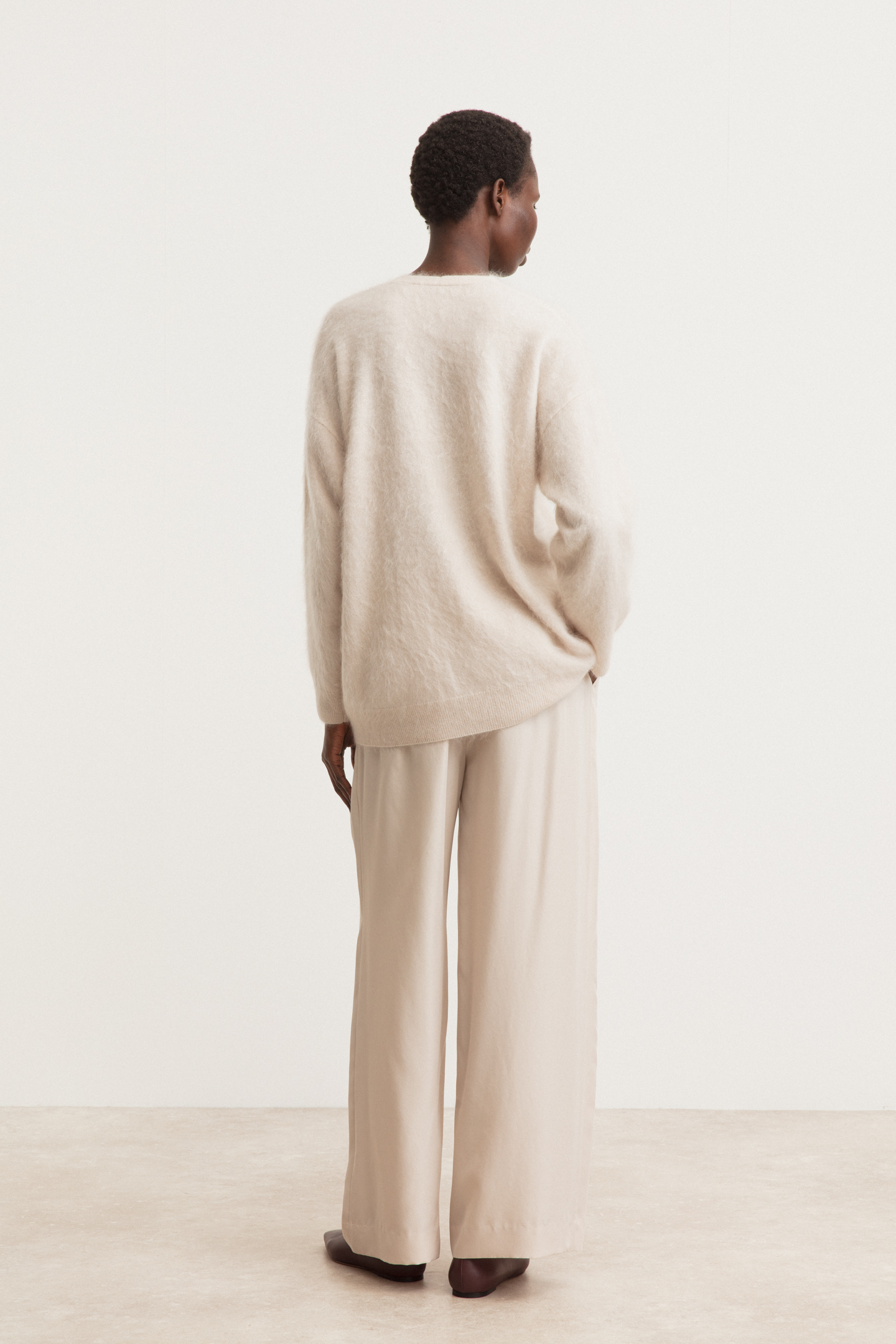 Brushed Cashmere Pullover Brushed Cashmere Pullover