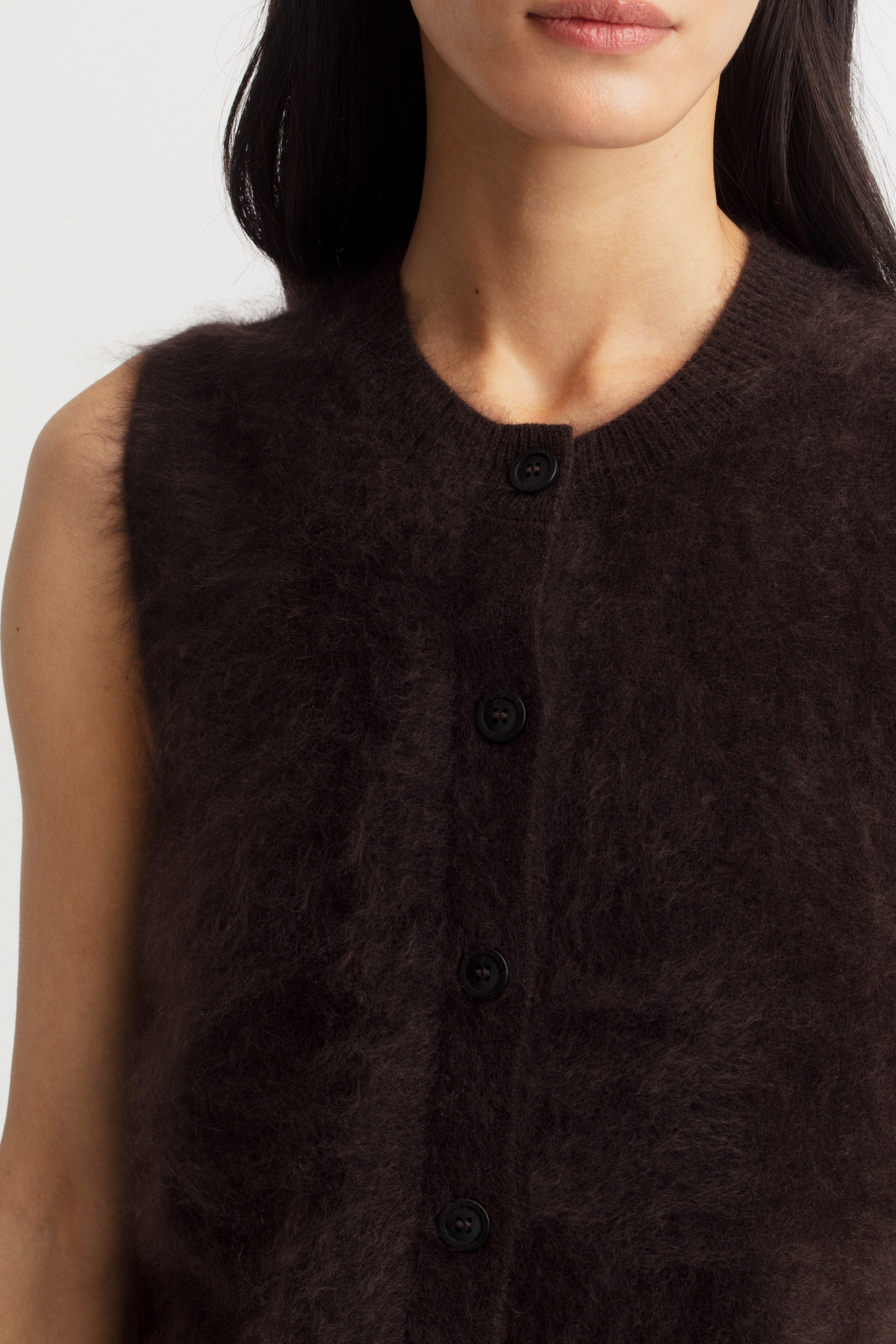 Brushed Cashmere Top