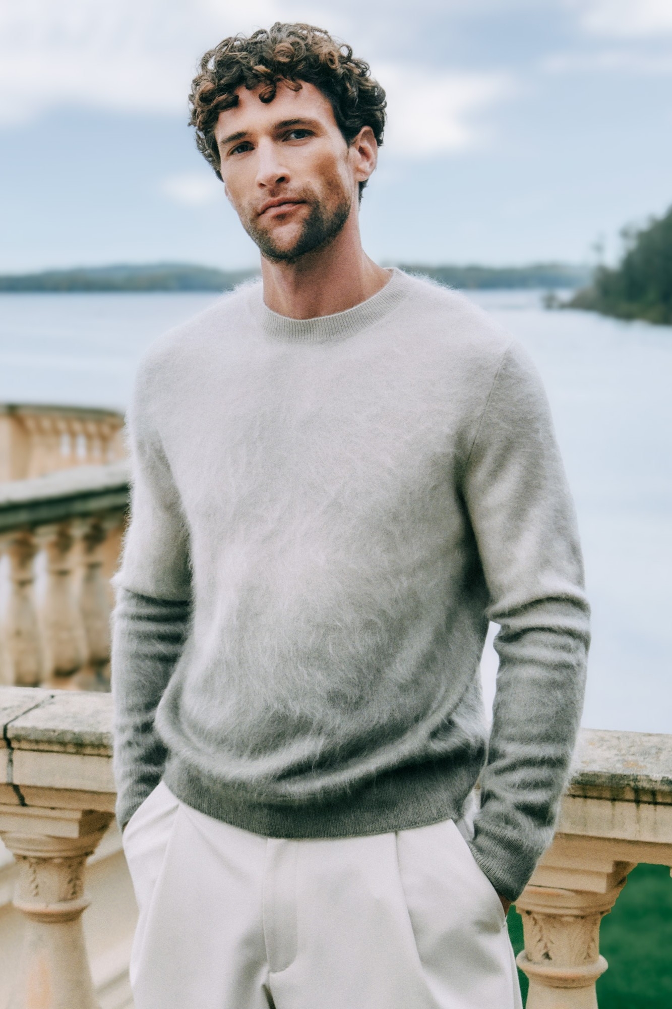 Brushed Cashmere Sweater