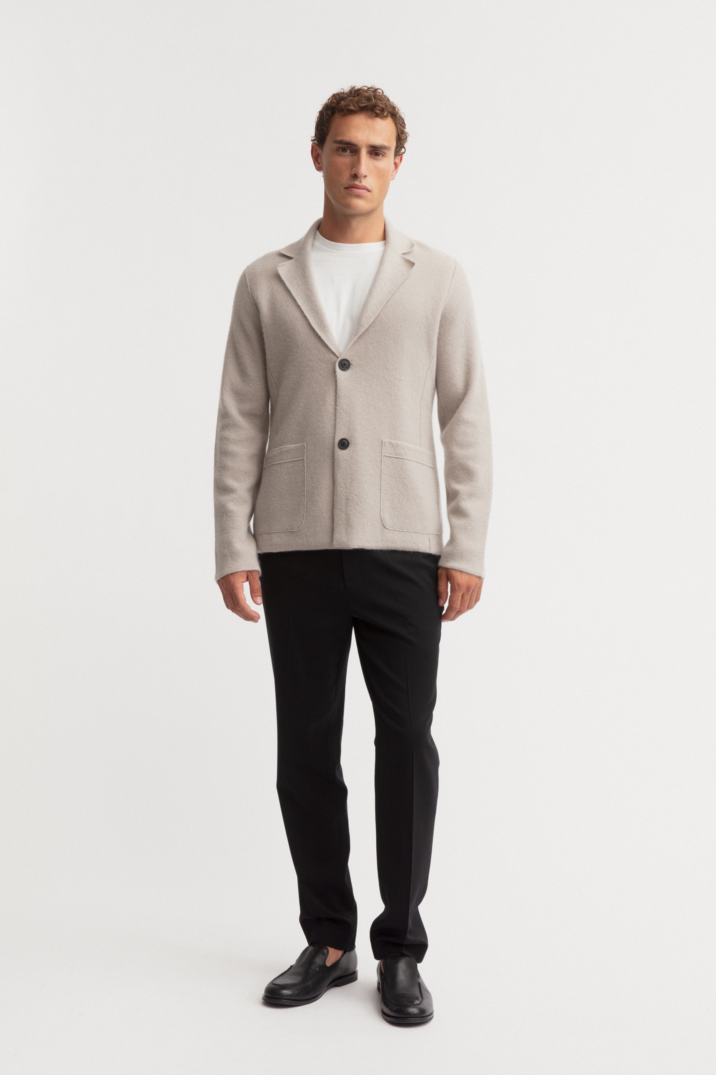 Cashmere-Silk Blazer