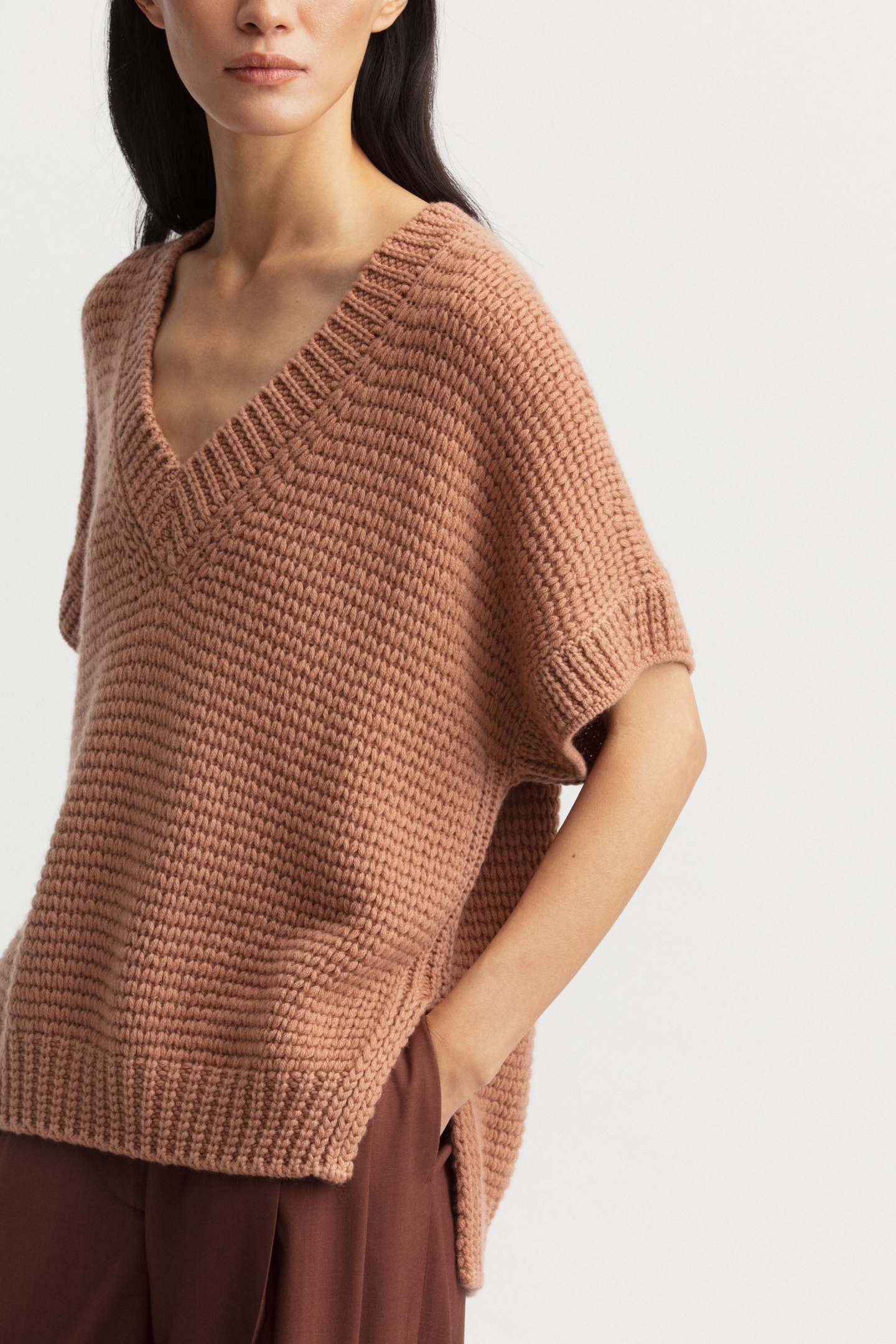 Stonewashed Cashmere Pullover Stonewashed Cashmere Pullover