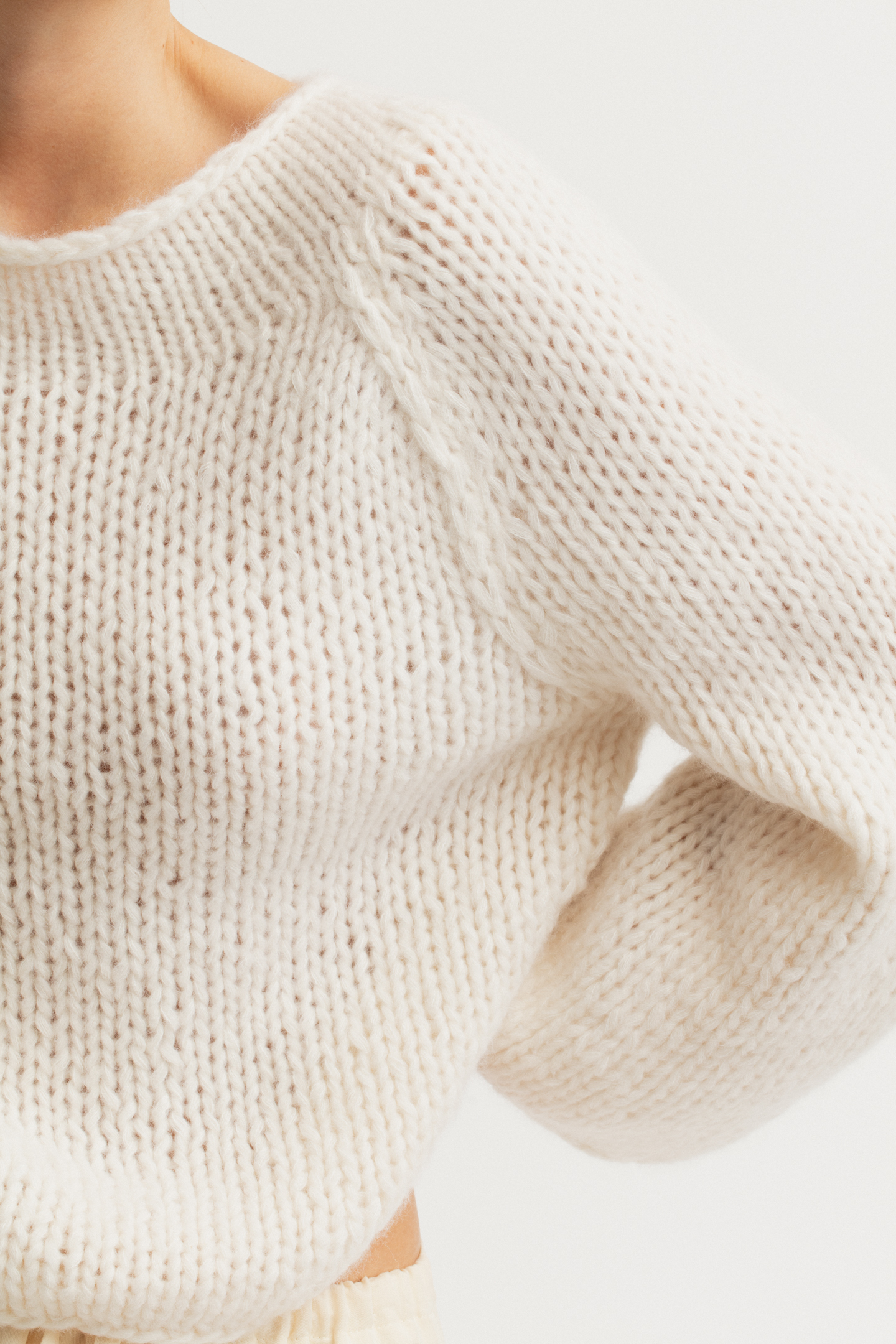Cashmere-Cotton Sweater