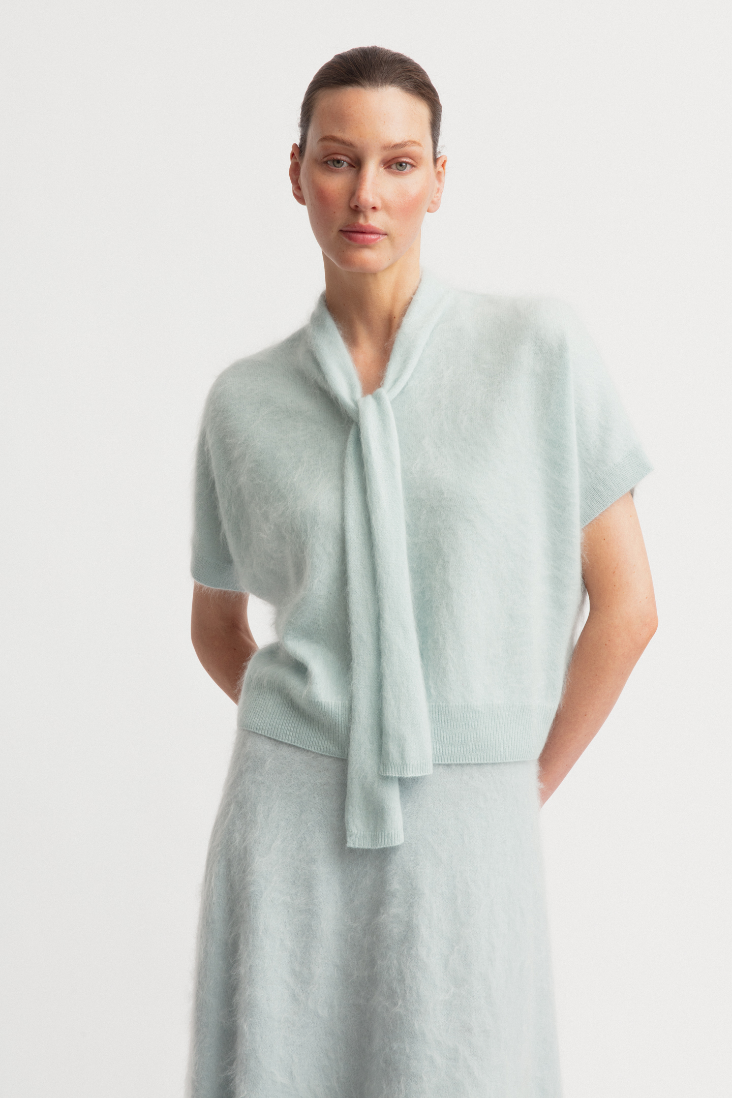 Brushed Cashmere Top
