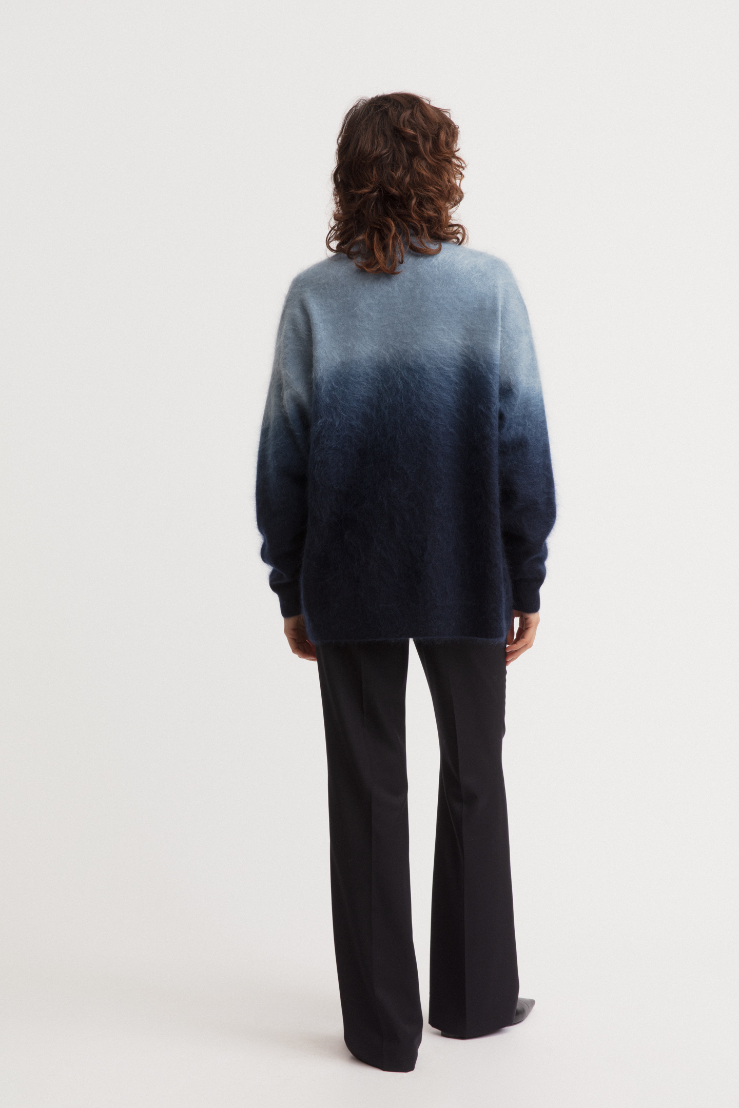 Brushed Cashmere Cardigan