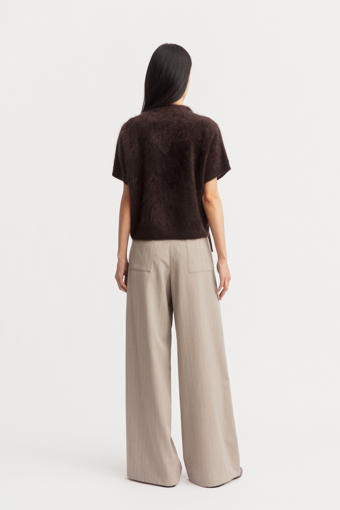 Brushed Cashmere Top