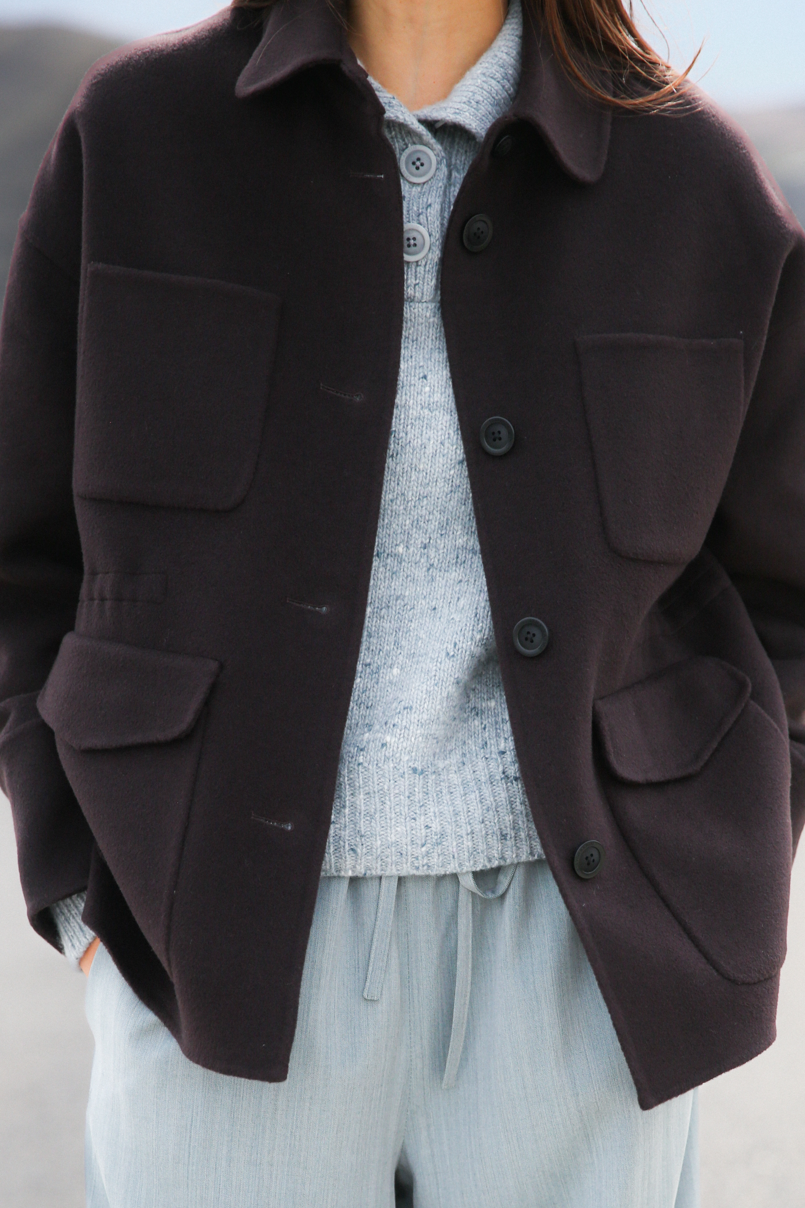 Doubleface Jacke