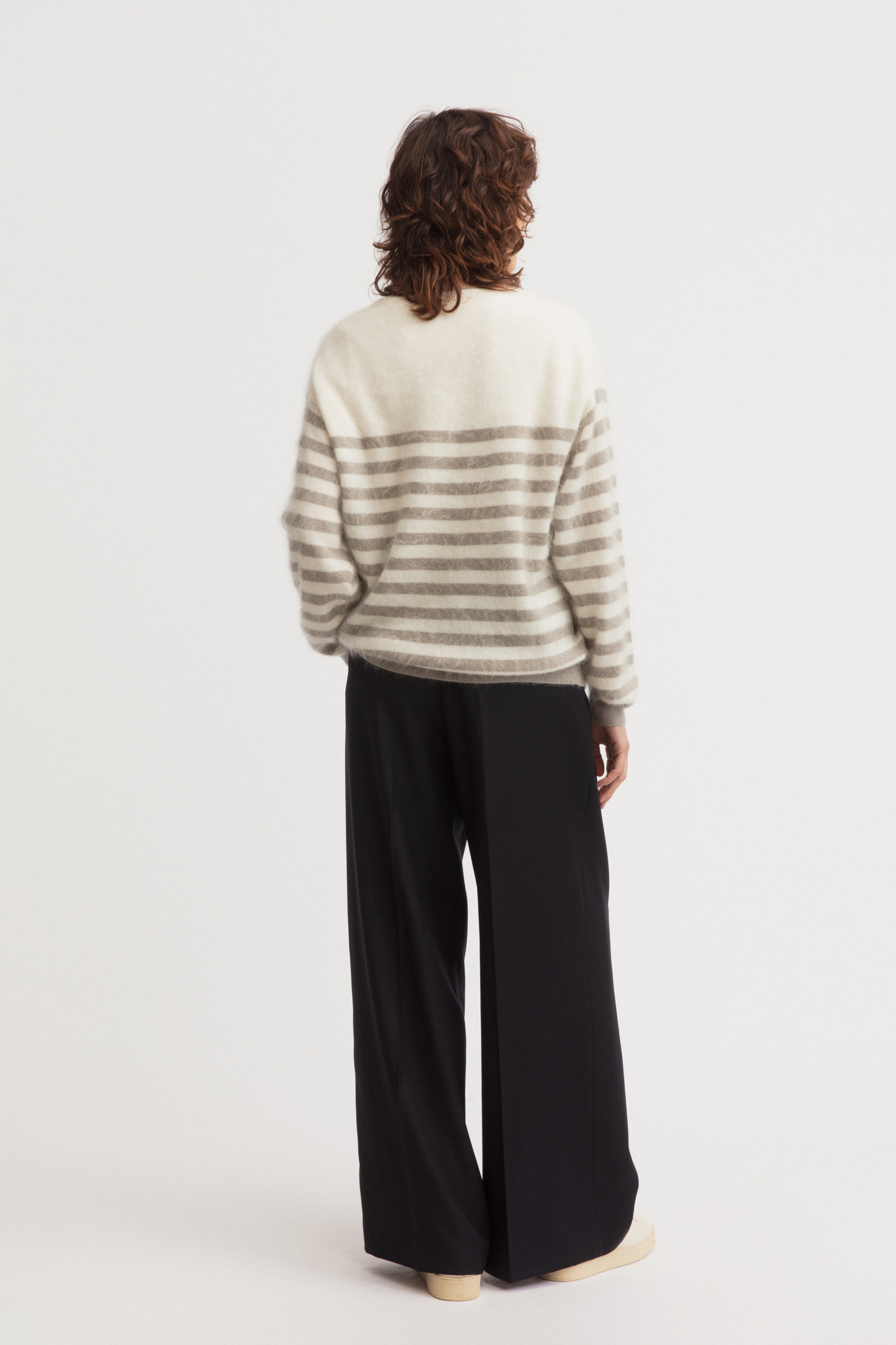 Brushed Cashmere Pullover