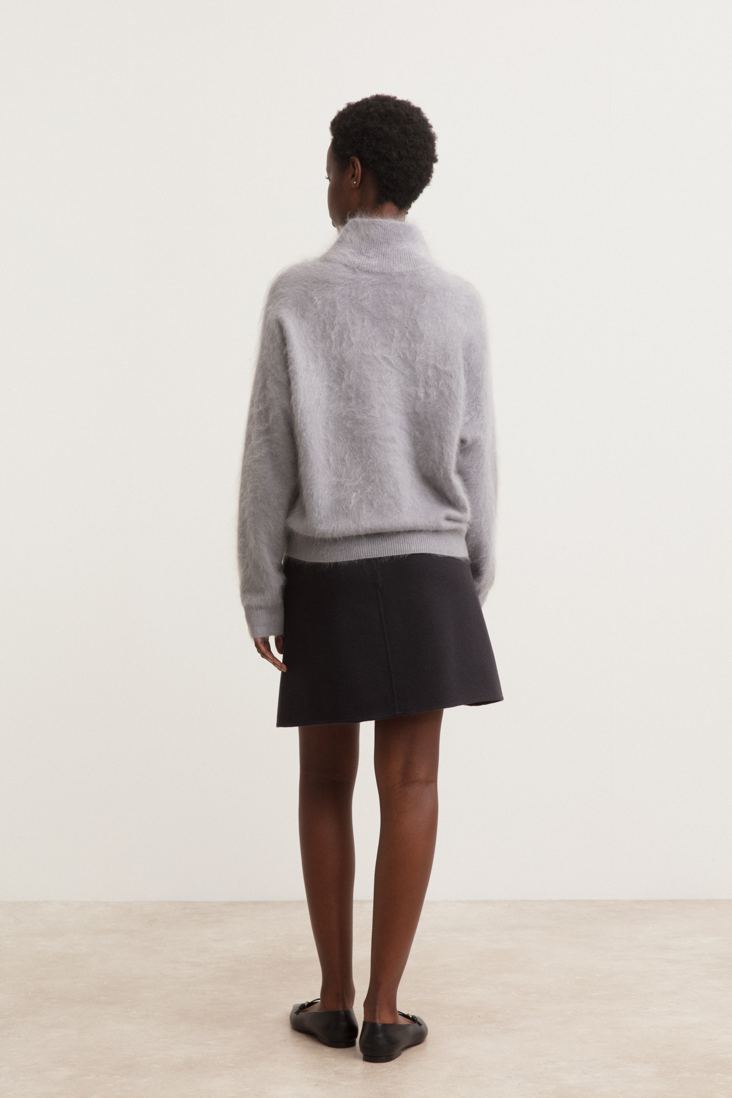 Brushed Cashmere Pullover