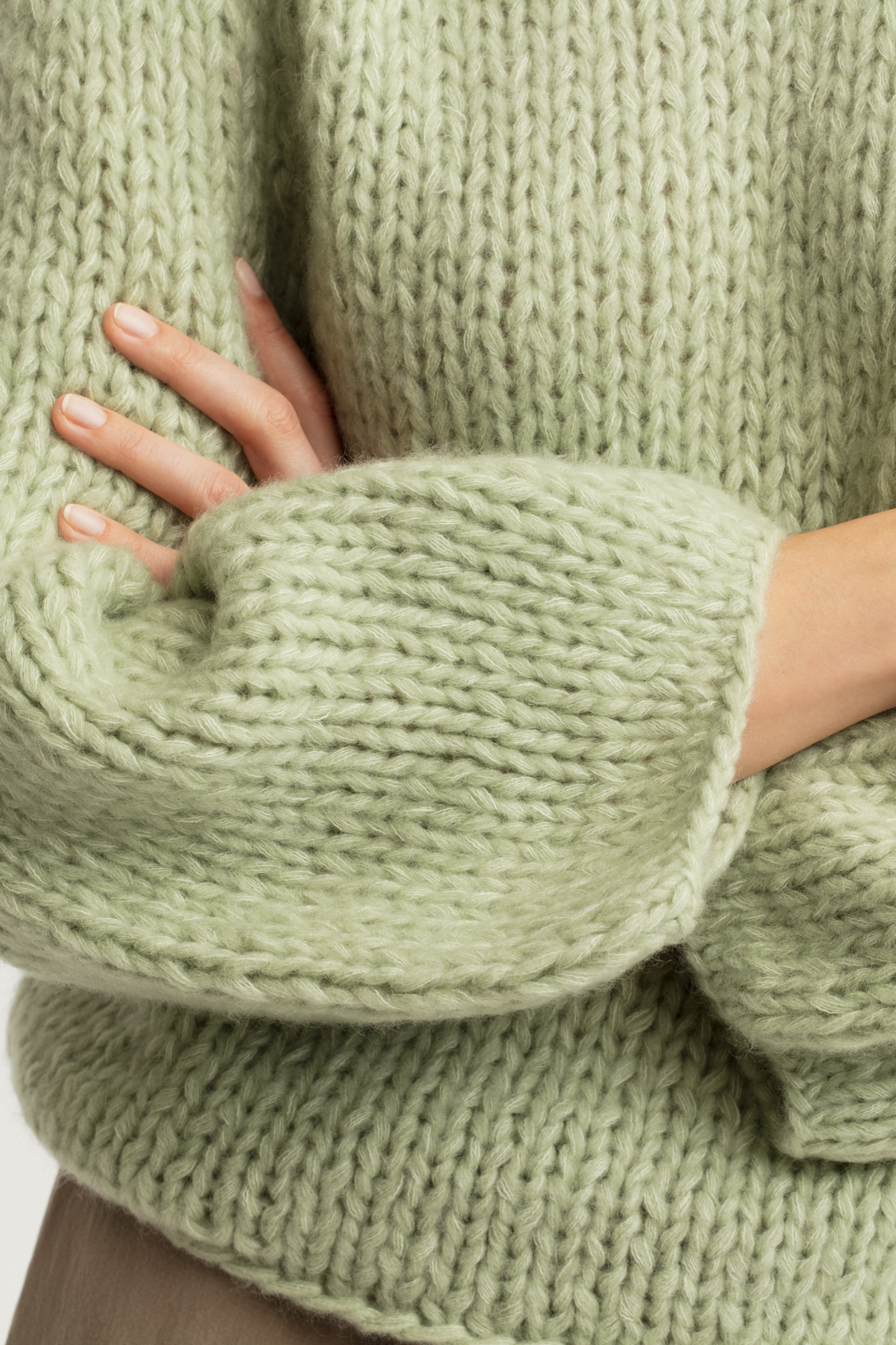 Cashmere-Baumwolle Pullover