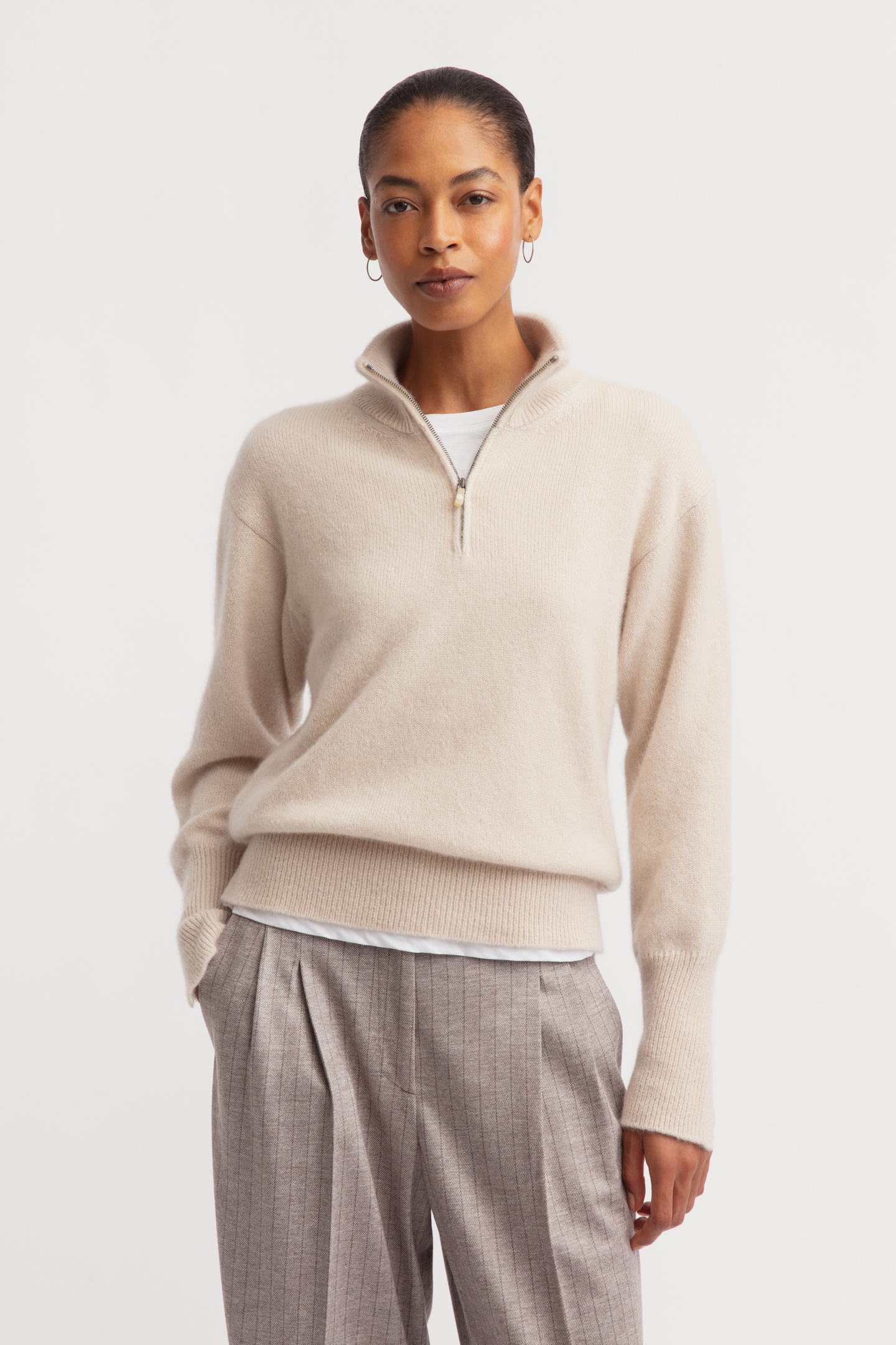 Cashmere-Silk Troyer