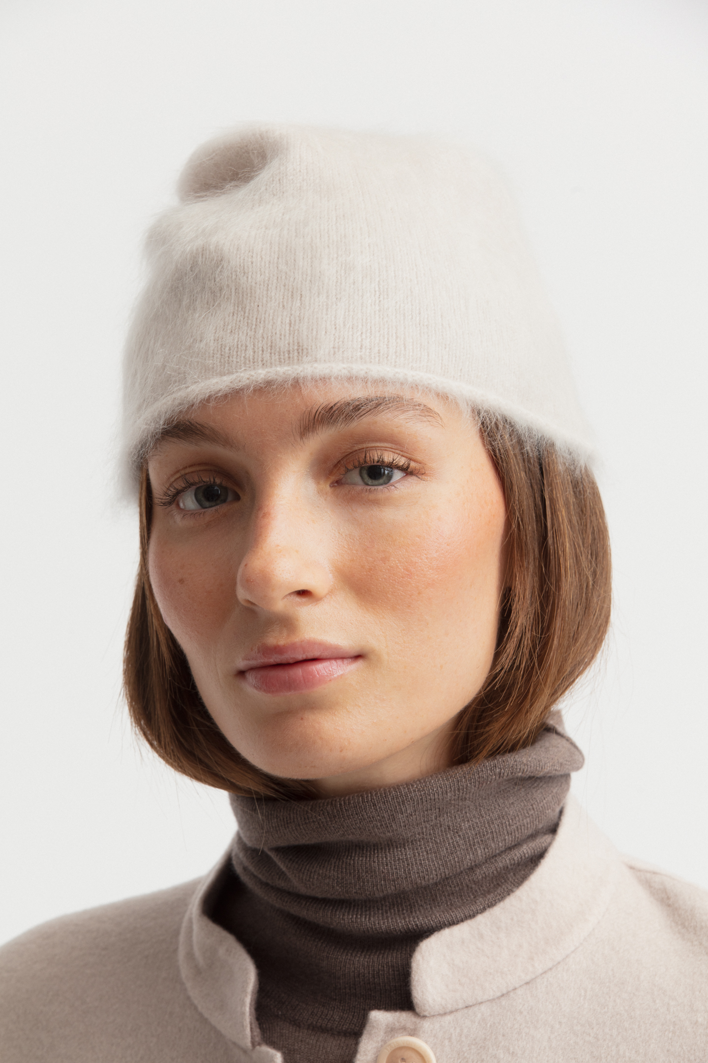 Brushed Cashmere Hat