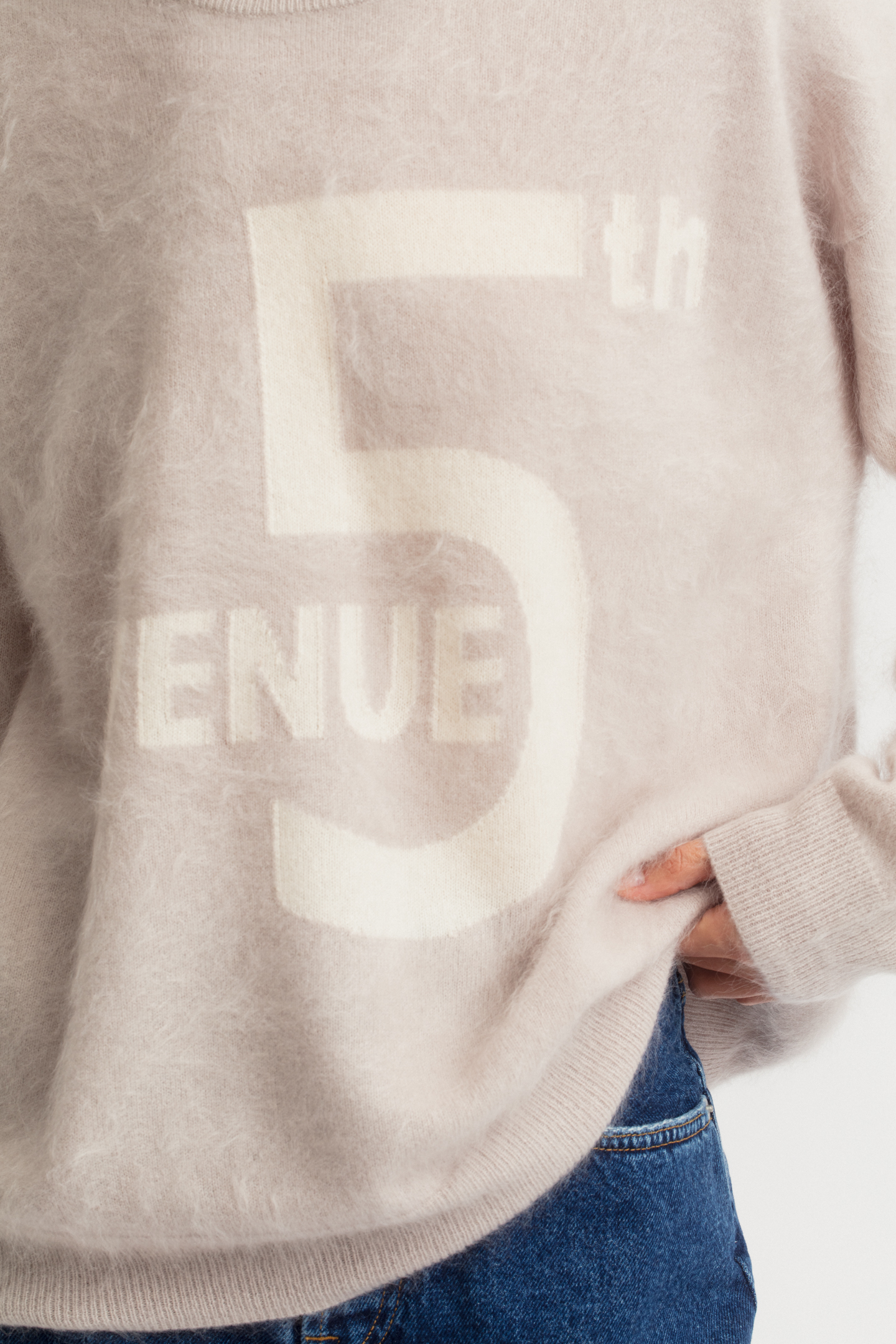 Brushed Cashmere Pullover