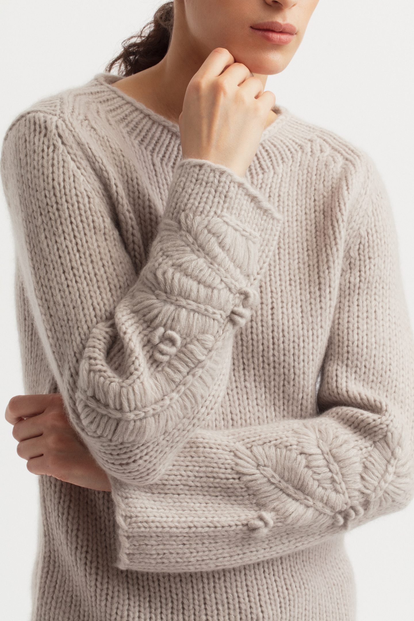Cashmere-Silk Sweater