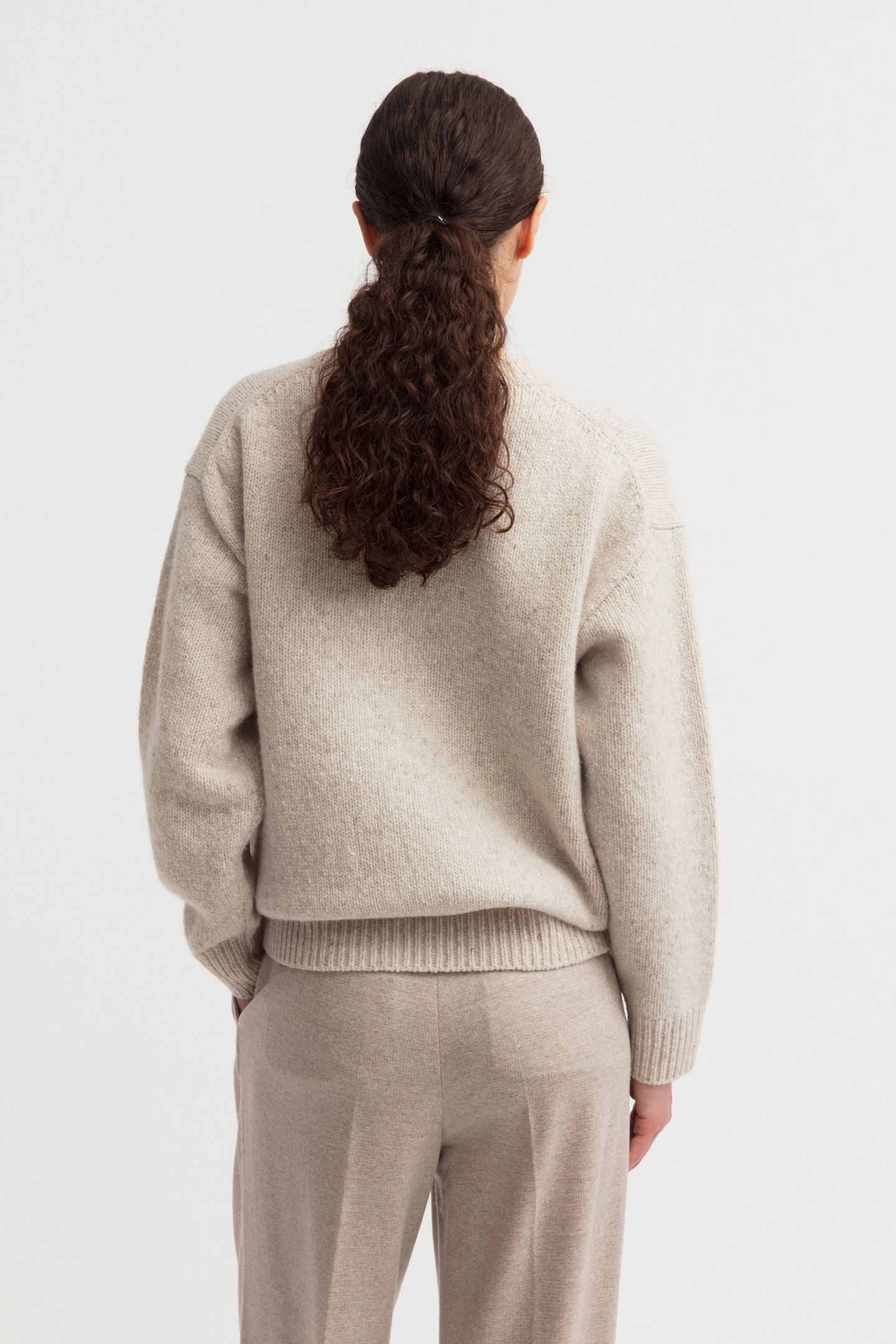 Wolle-Cashmere Pullover