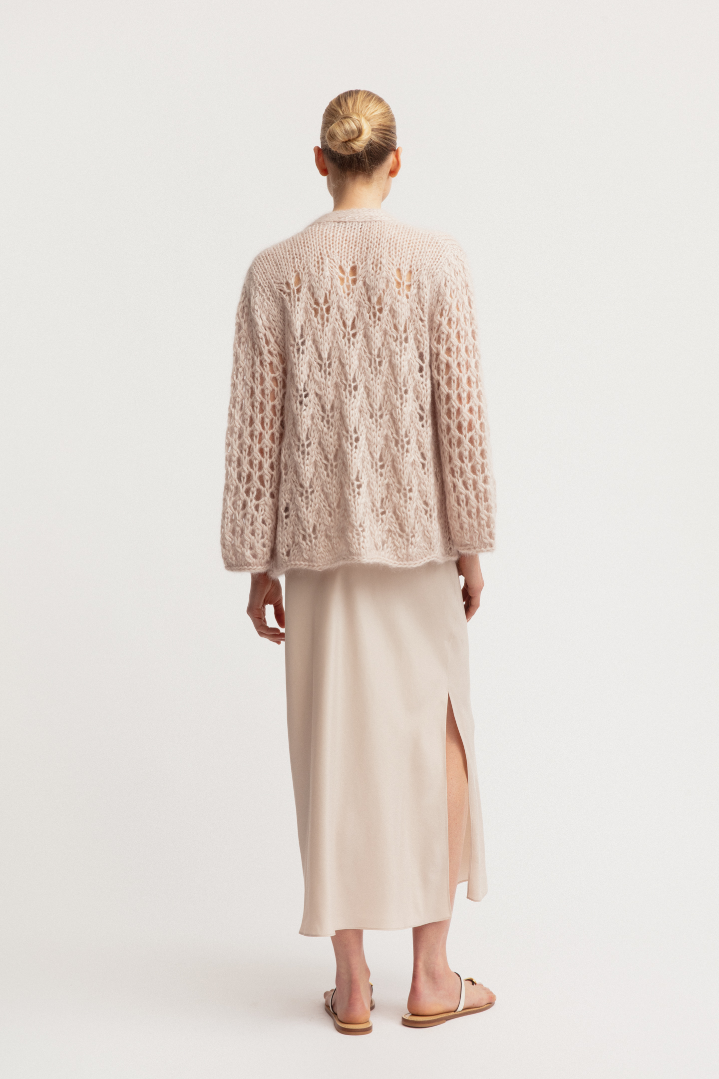 Mohair-Seide Cardigan