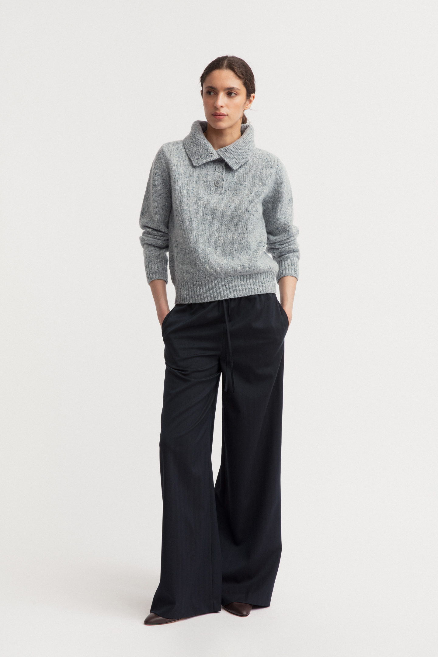 Wolle-Cashmere Troyer