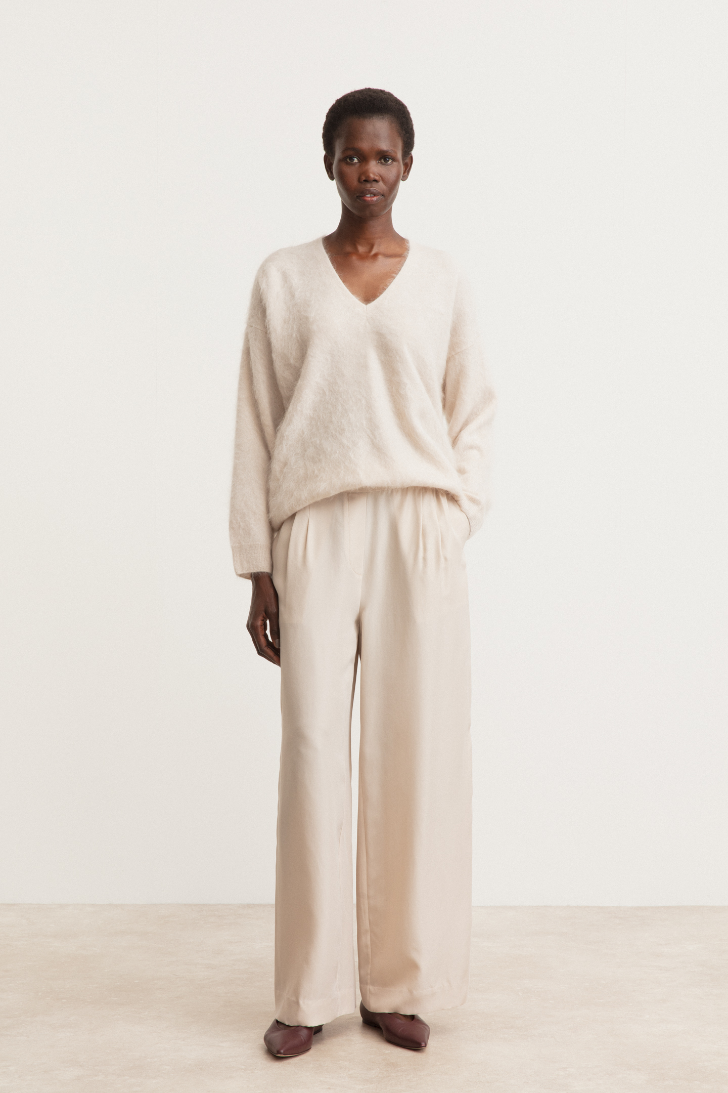 Brushed Cashmere Pullover Brushed Cashmere Pullover