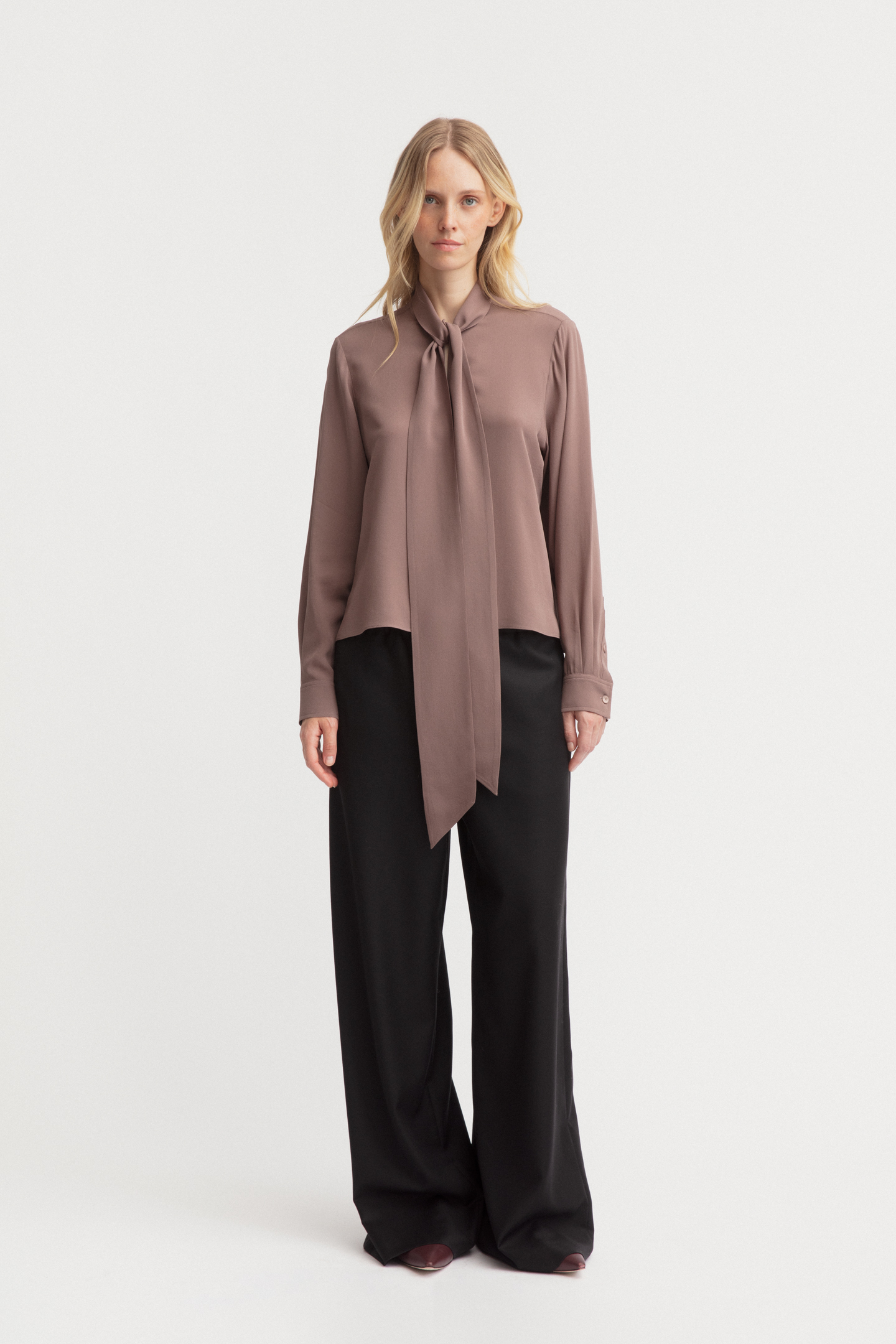 Seidenbluse
