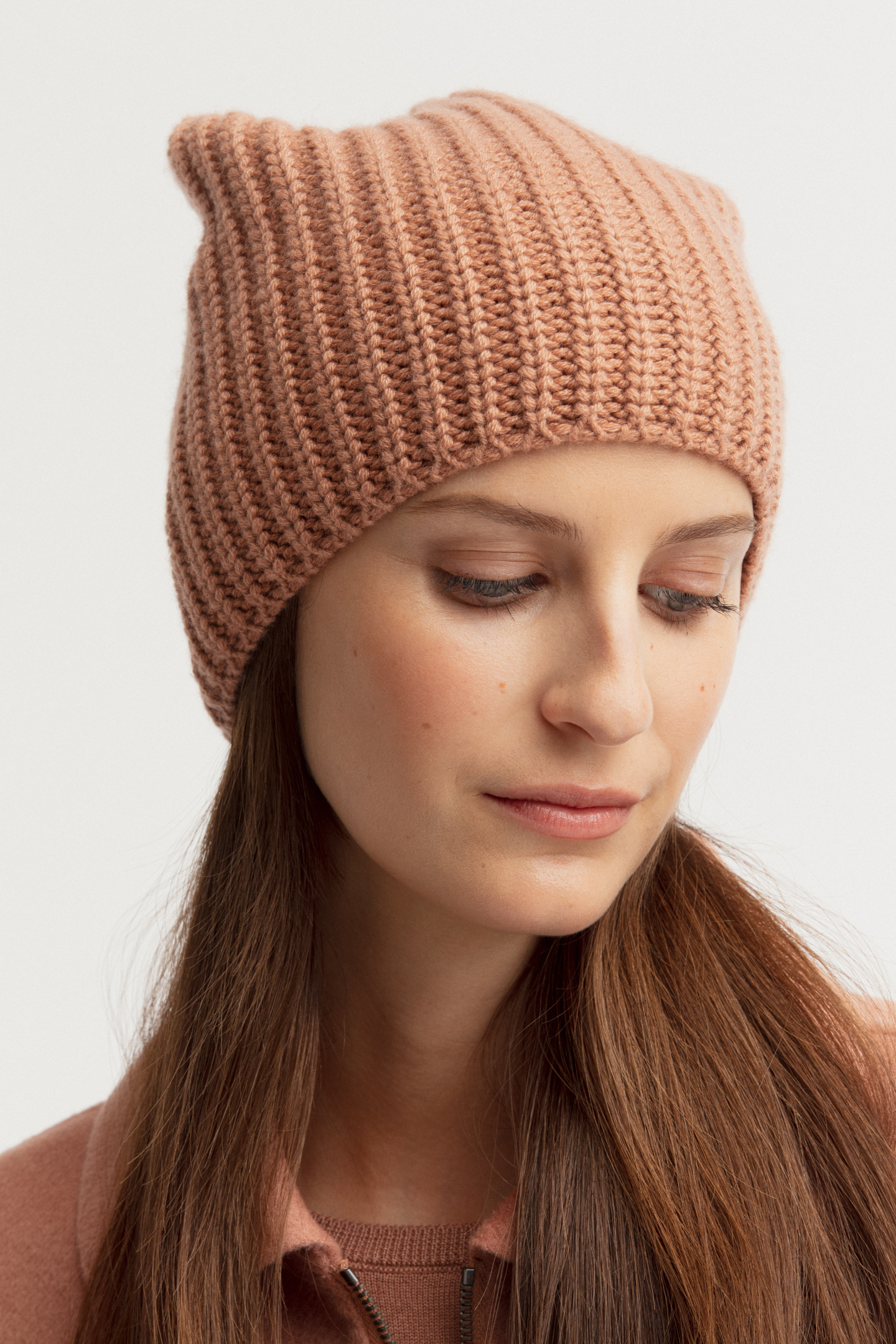 Stonewashed Cashmere Mütze