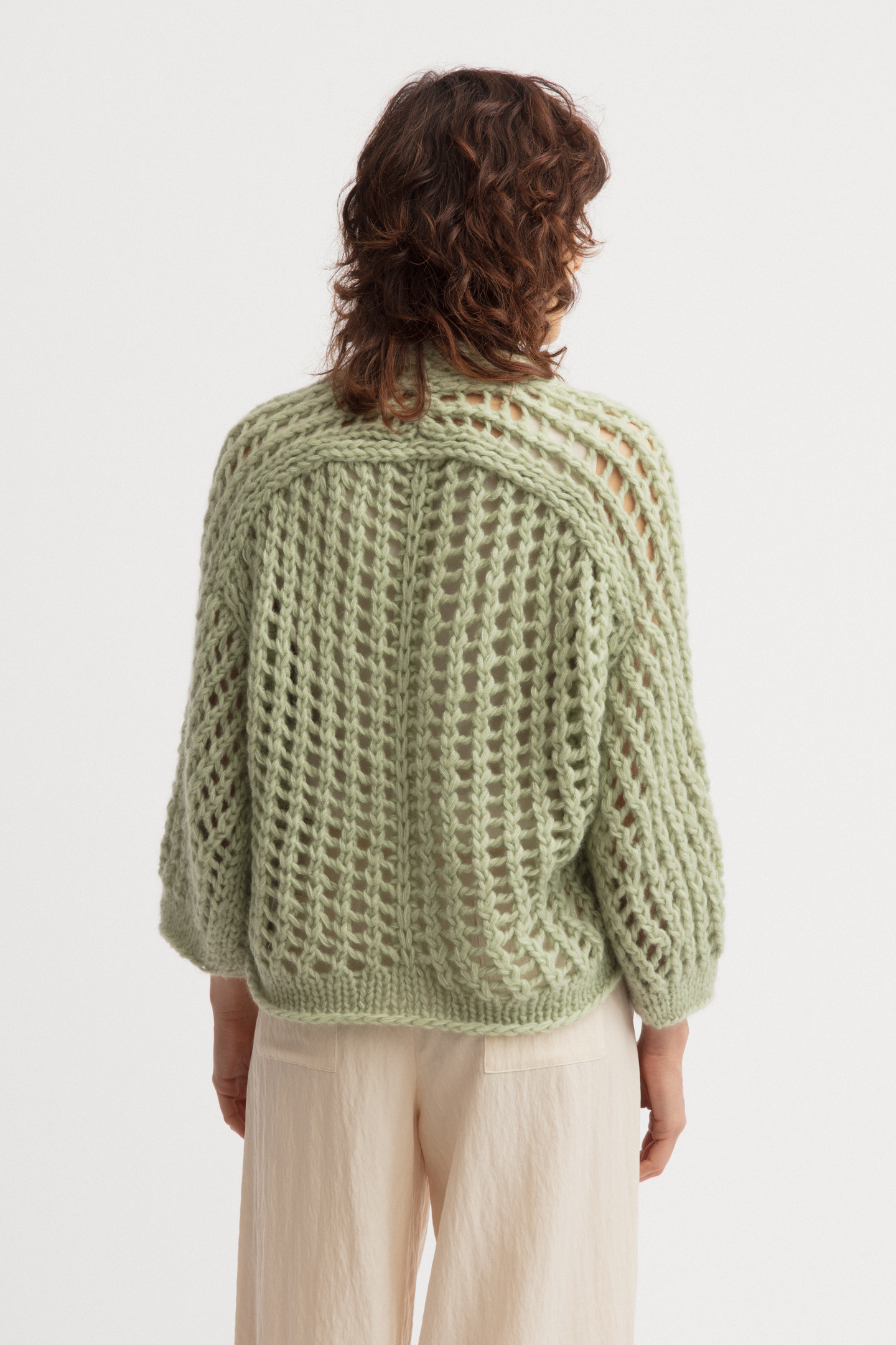 Cashmere-Baumwolle Cardigan
