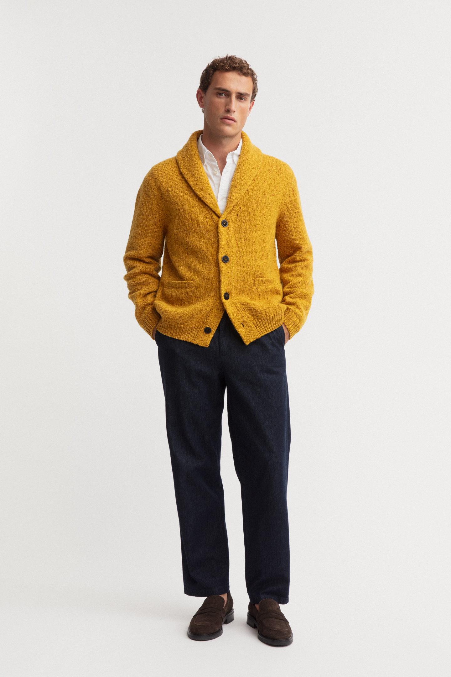 Wool-Cashmere Cardigan