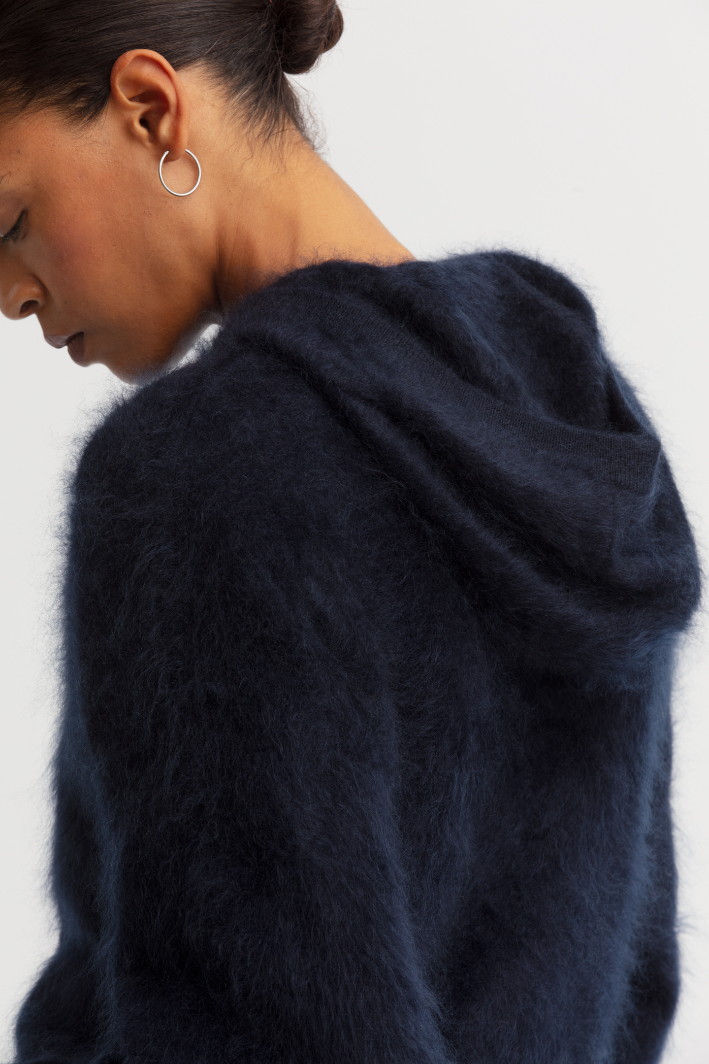 Brushed Cashmere Pullover