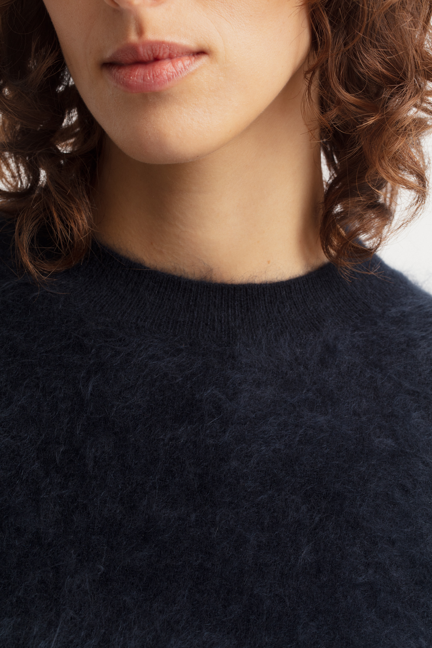 Brushed Cashmere Pullover