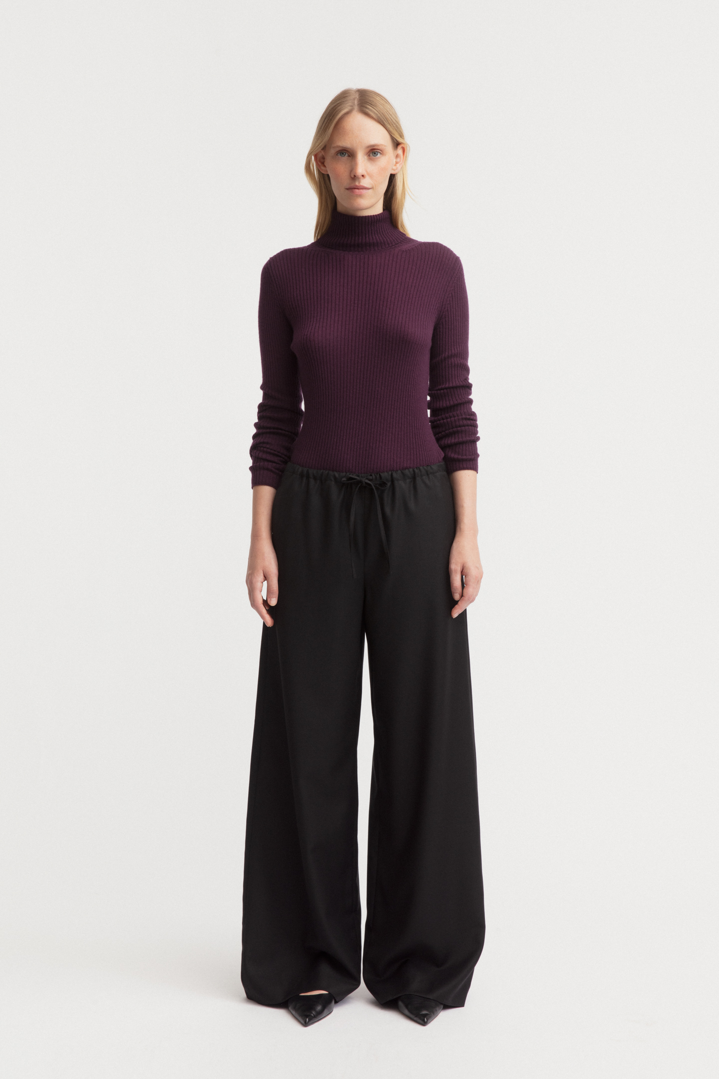 Crepe Trousers