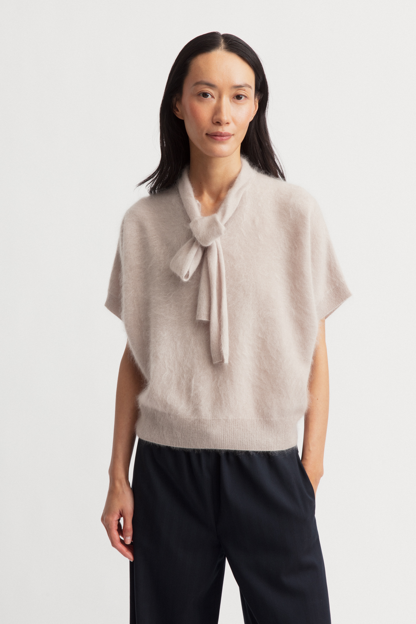 Brushed Cashmere Top
