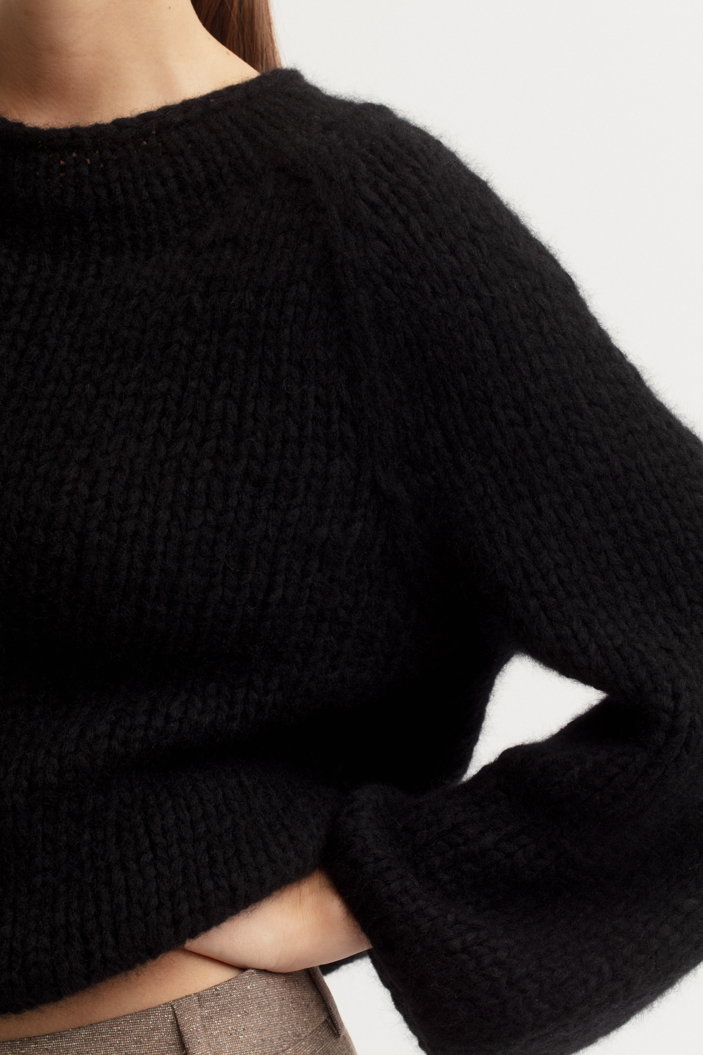 Cashmere-Cotton Sweater
