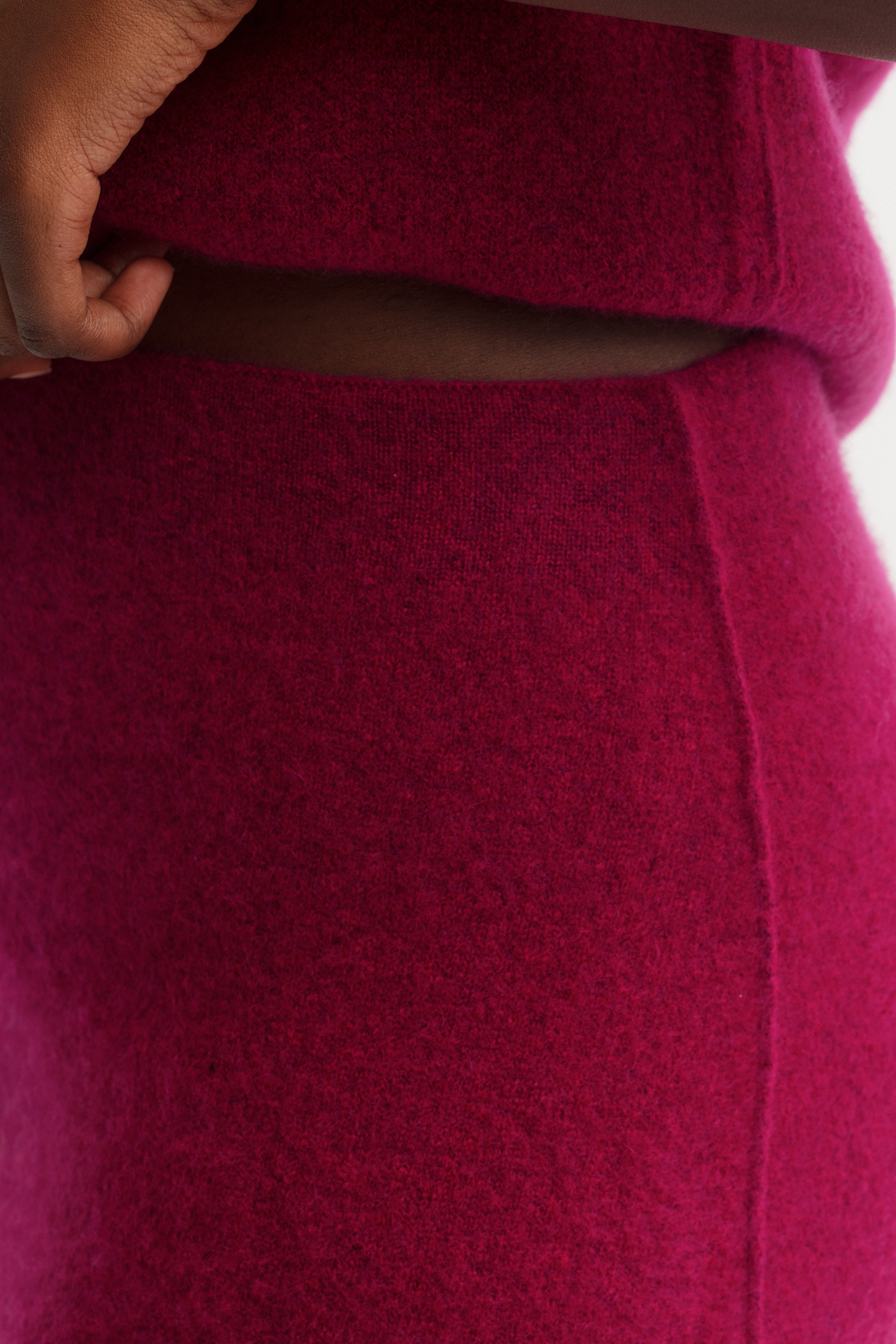 Cashmere-Silk Skirt