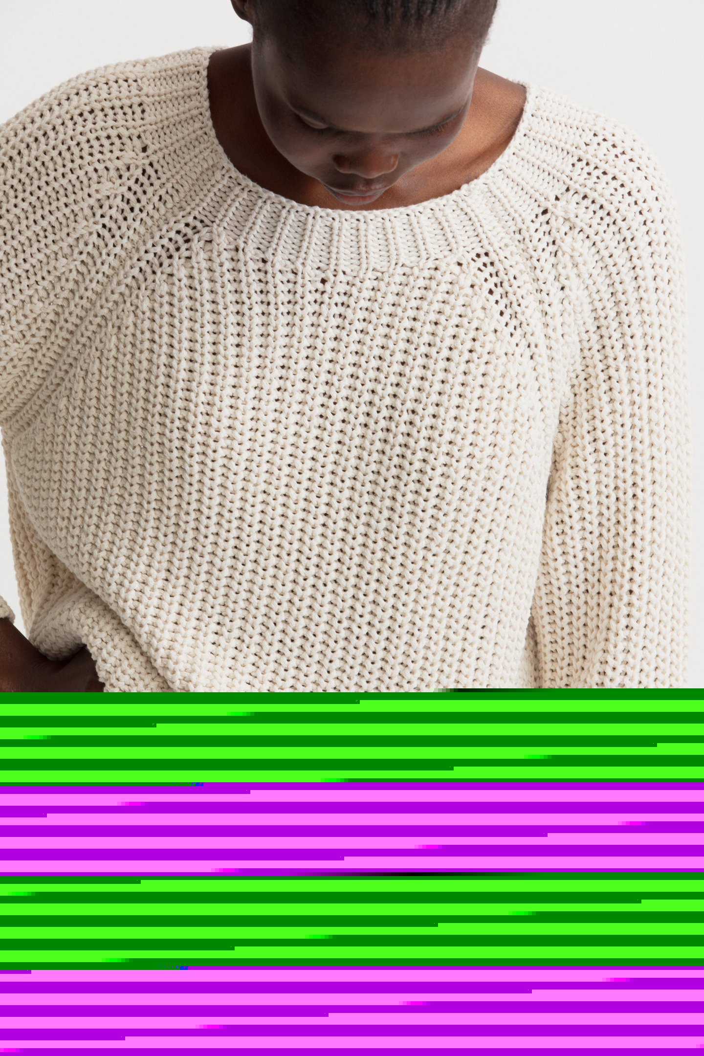 Seide-Leinen Pullover