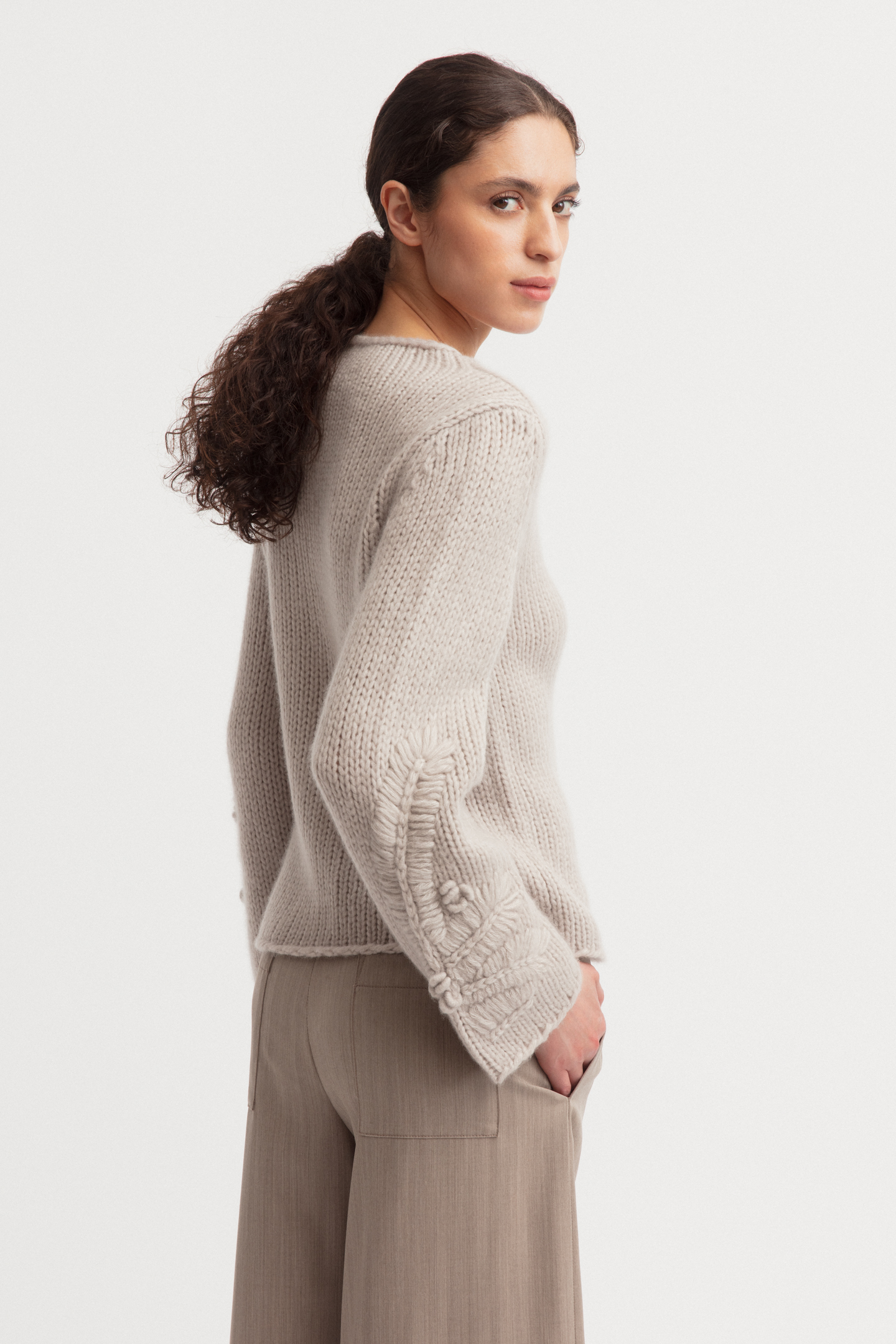 Cashmere-Silk Sweater