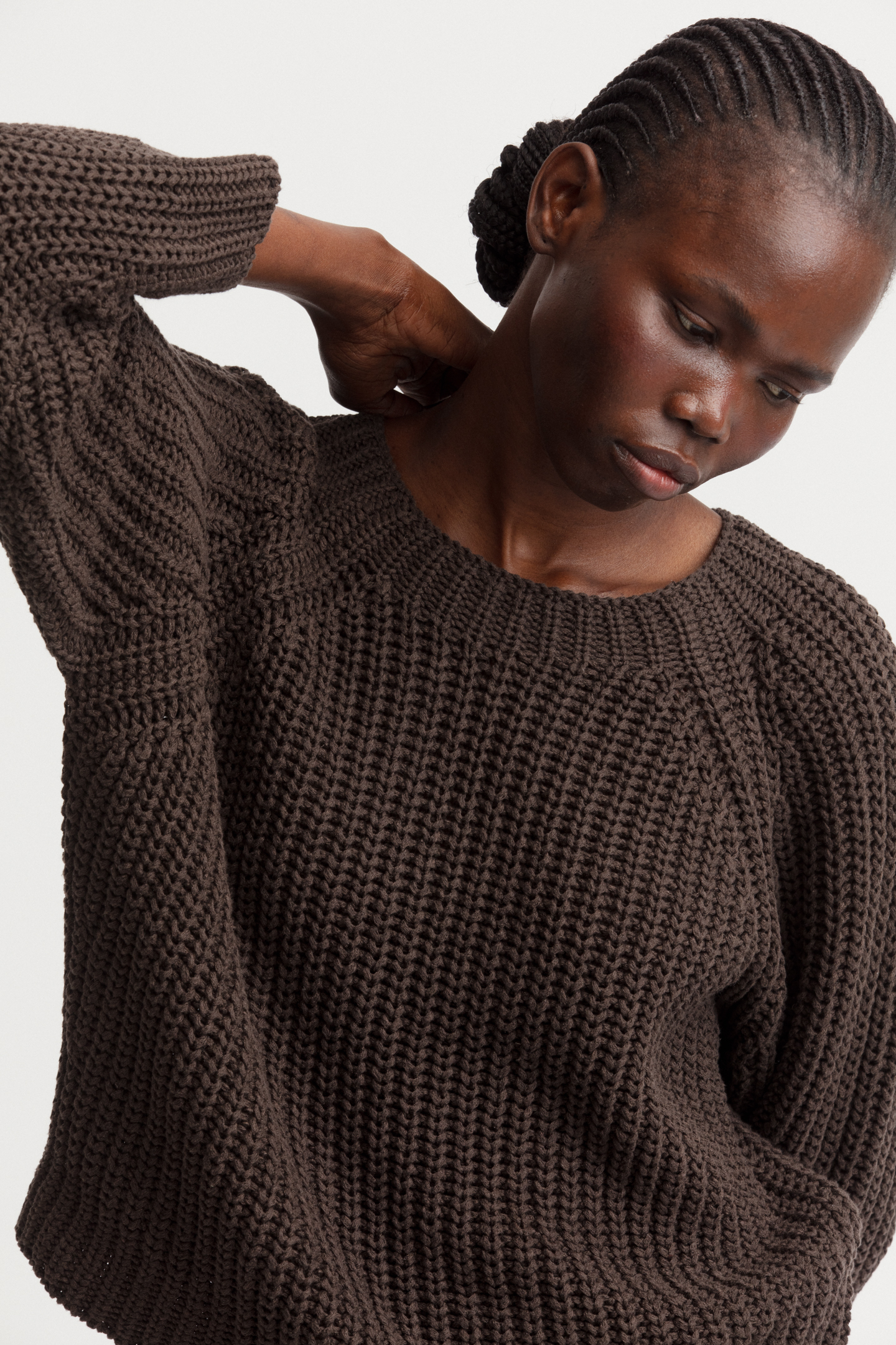 Seide-Leinen Pullover