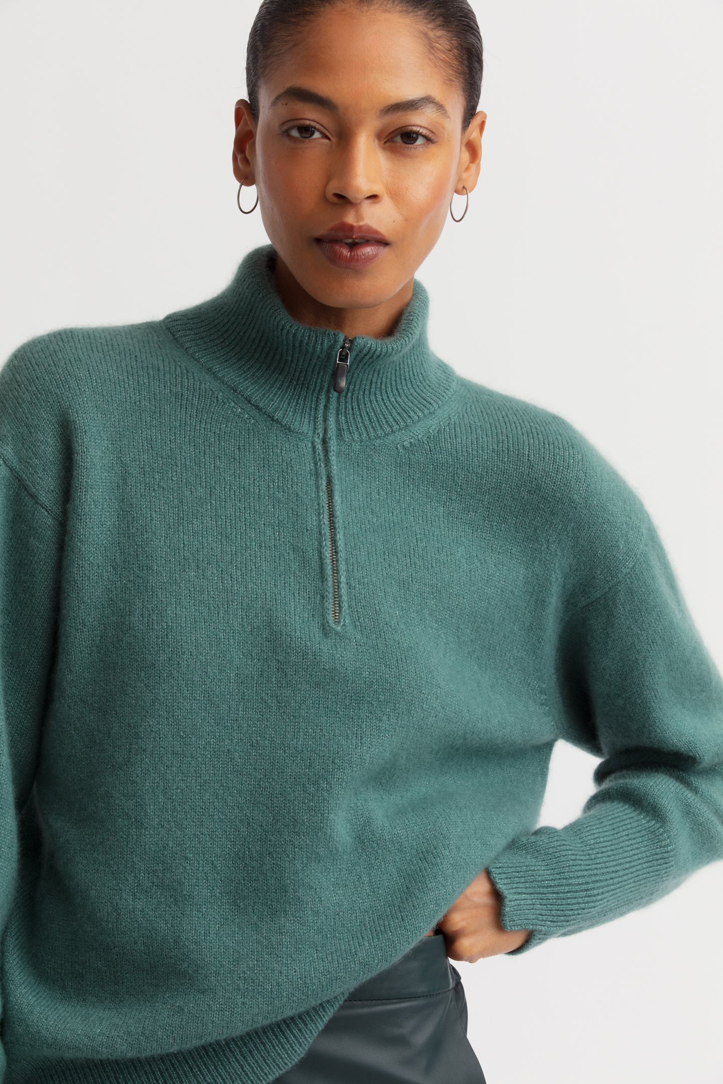 Cashmere-Silk Troyer