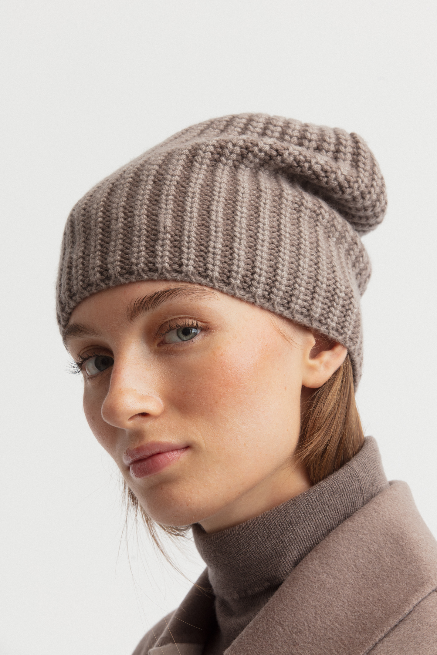 Stonewashed Cashmere Mütze