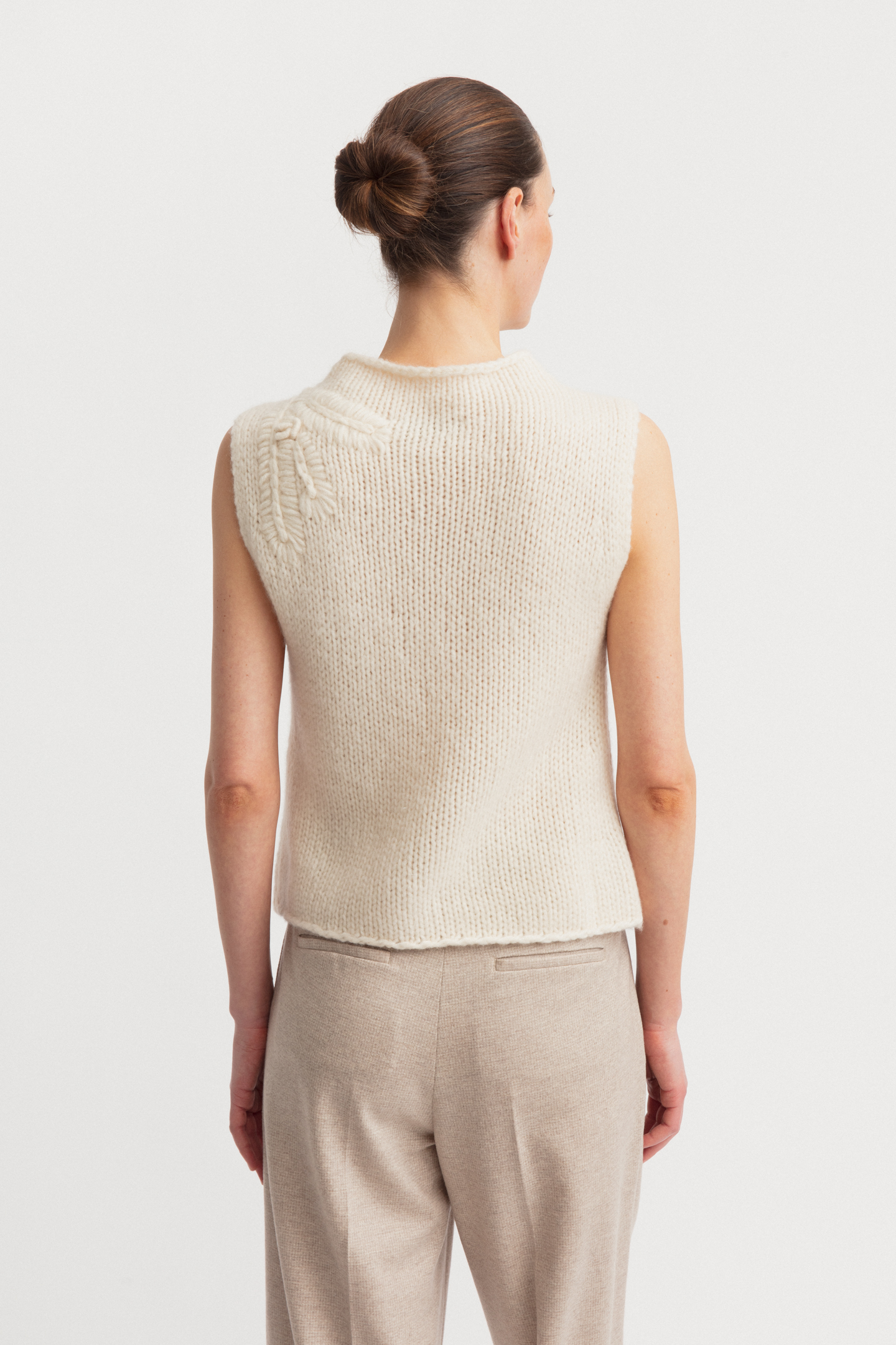 Cashmere-Seide Top