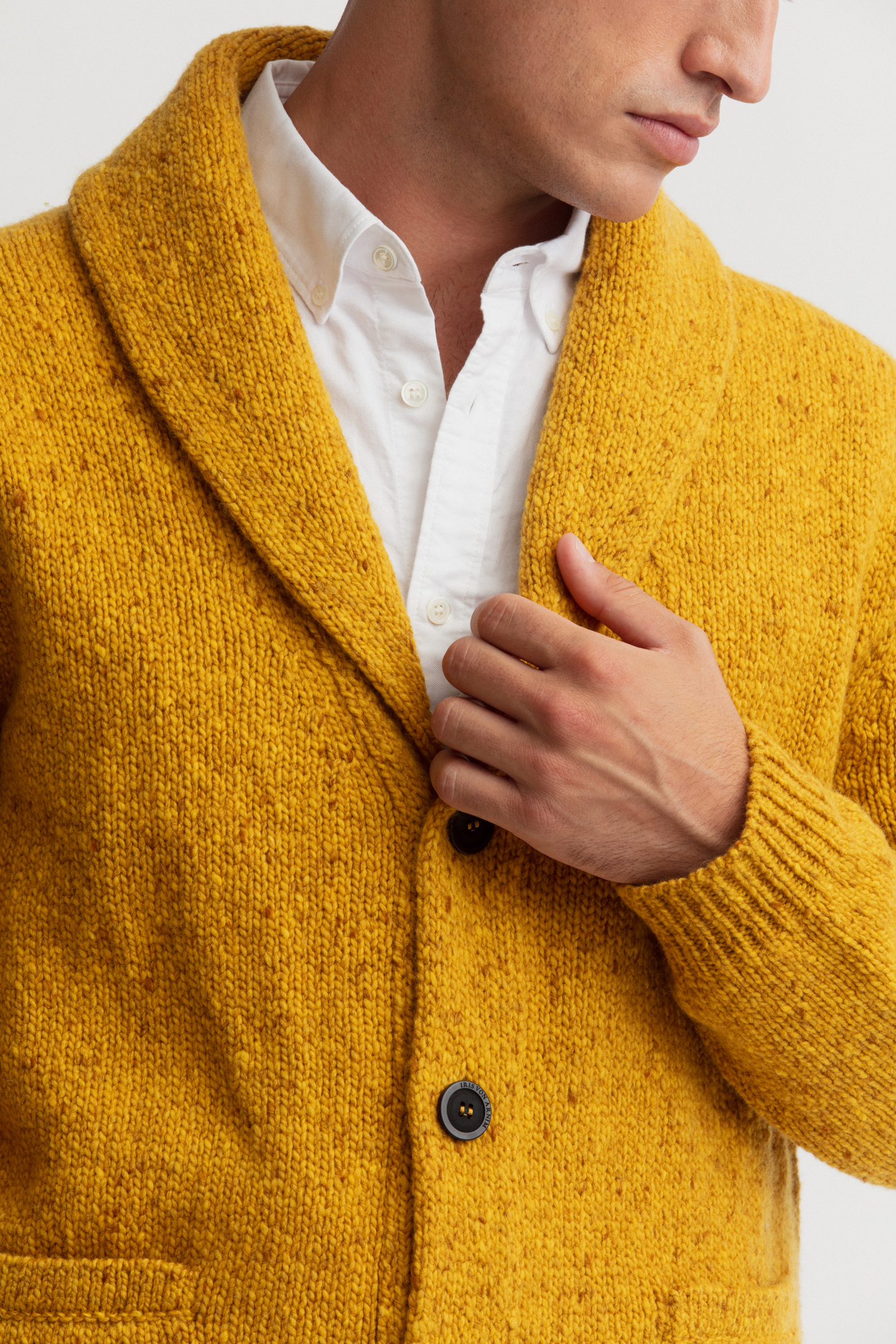 Wool-Cashmere Cardigan
