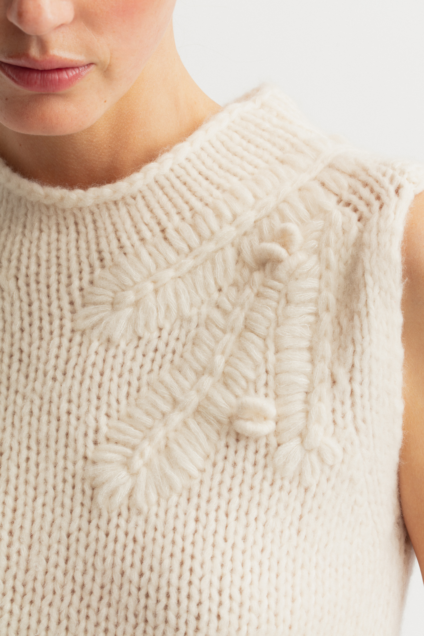 Cashmere-Seide Top