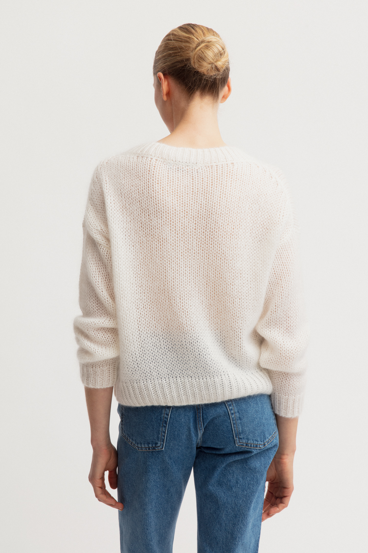 Mohair-Seide Pullover