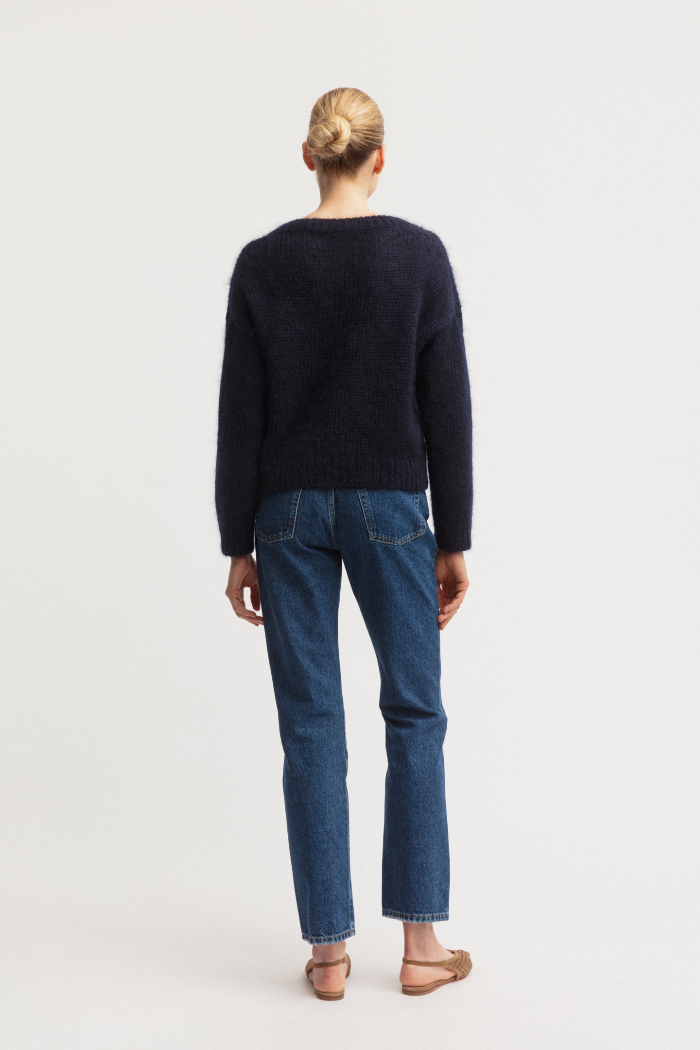 Mohair-Seide Pullover