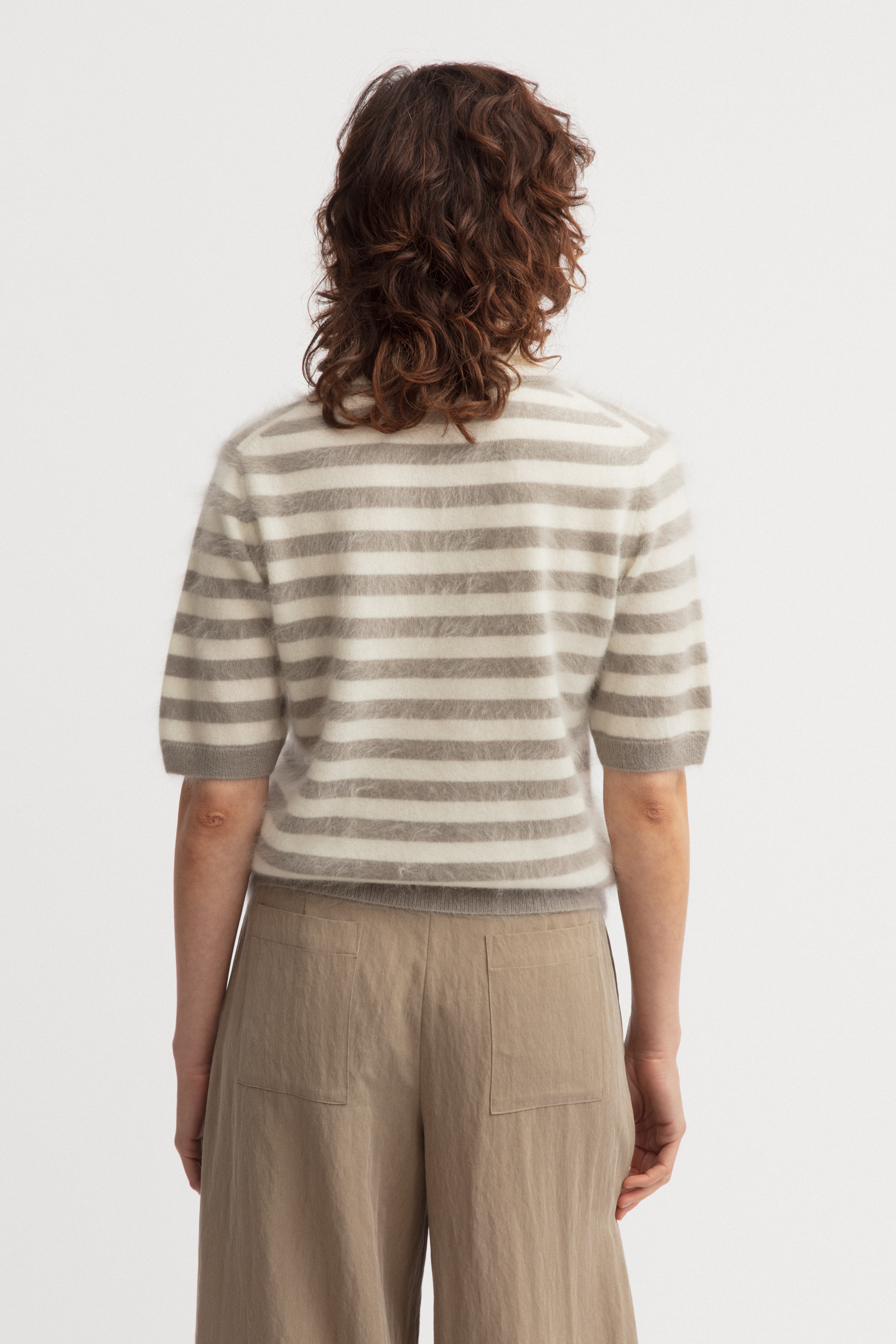 Brushed Cashmere Pullover