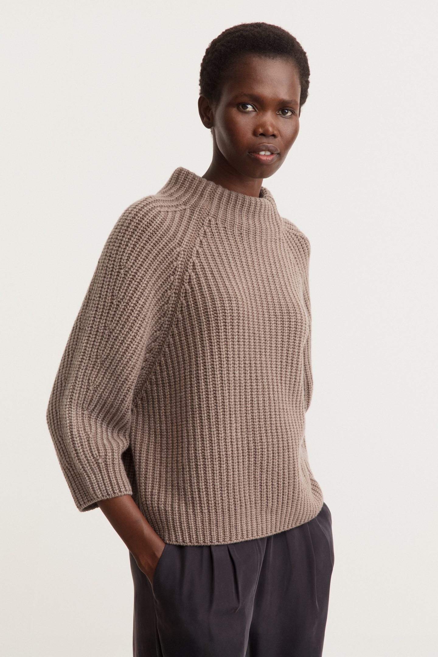 Stonewashed Cashmere Sweater
